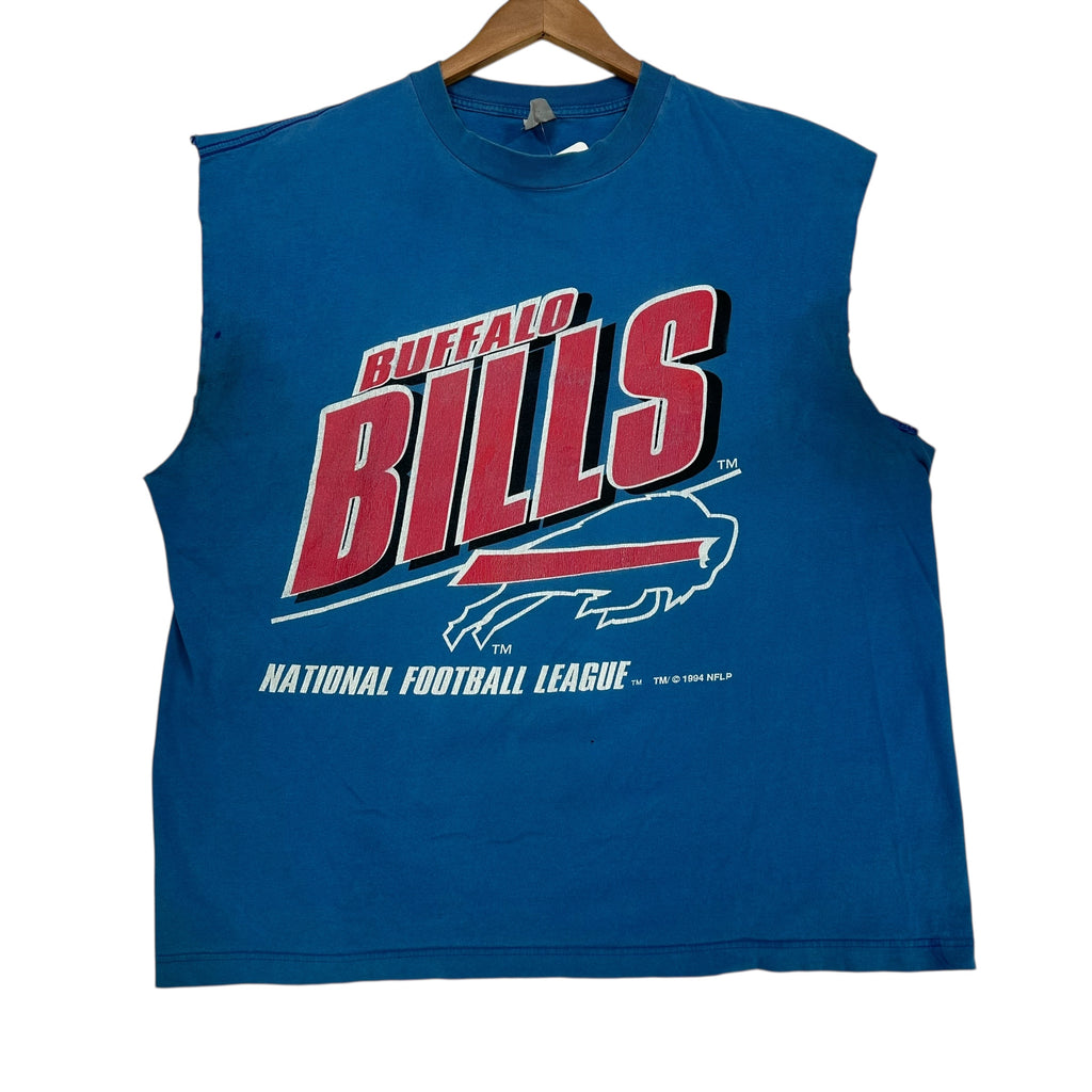 Vintage Buffalo Bills Muscle Tank Top Shirt XL