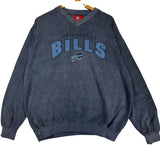Vintage Buffalo Bills Embroidered Crewneck Sweatshirt Medium