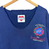Vintage Buffalo Bills Embroidered Cut Crewneck Sweatshirt XL
