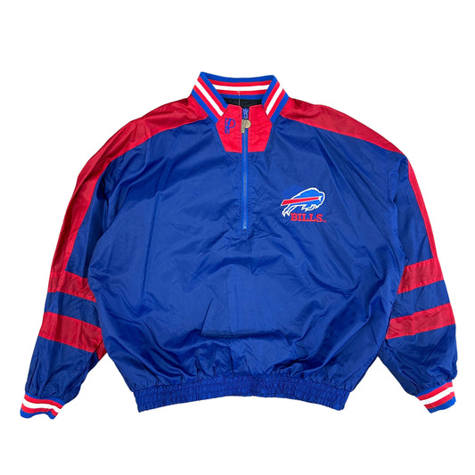 Vintage Buffalo Bills Pro Player Reversible Windbreaker Jacket XL