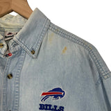 Vintage Buffalo Bills Denim Shirt Medium