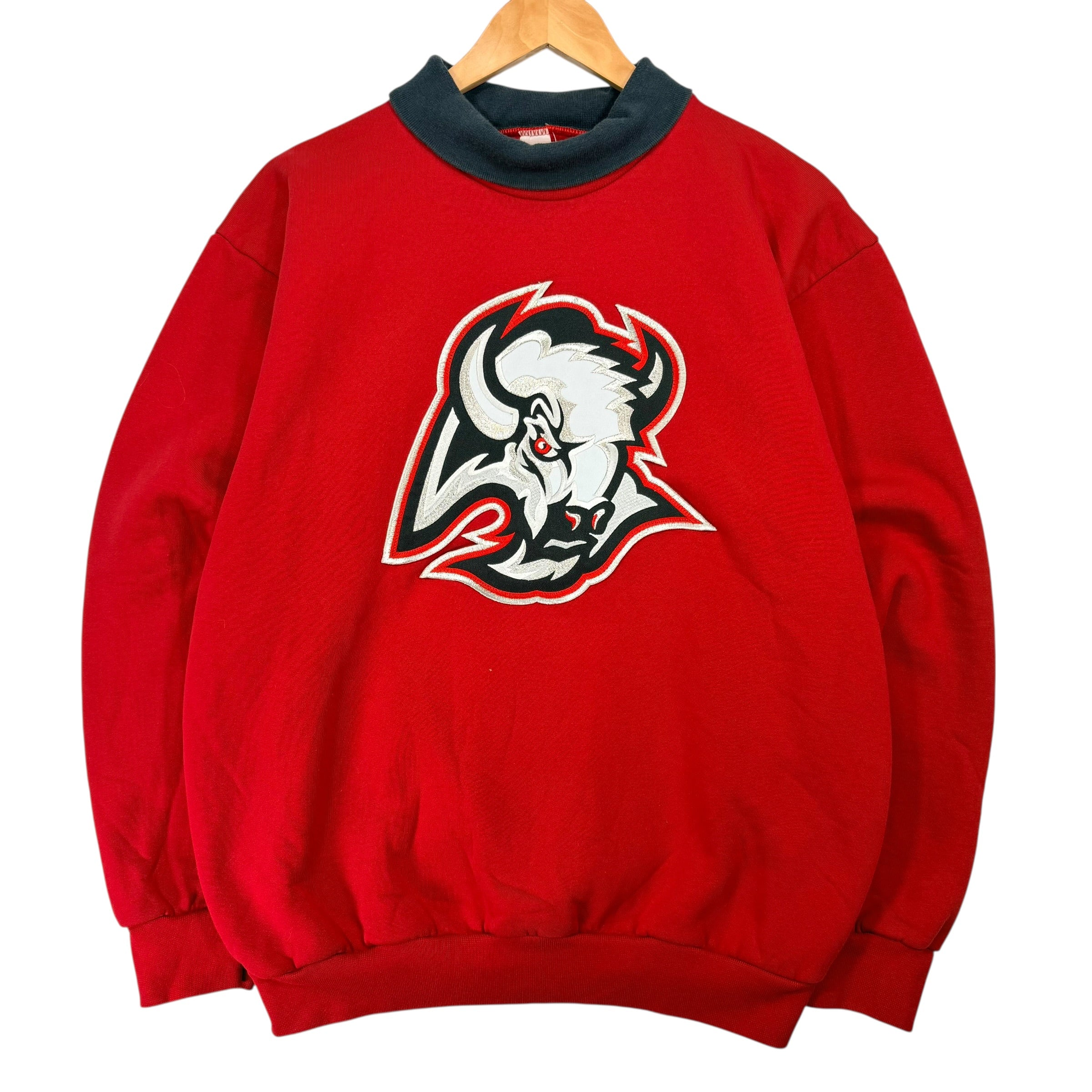 Vintage Buffalo Sabres Turtleneck  Sweatshirt Large