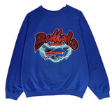 Vintage Buffalo Bills Lightning Crewneck Sweatshirt XL