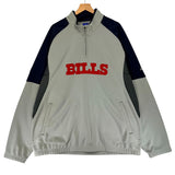 Vintage Buffalo Bills 1/4 Zip Sweatshirt XL