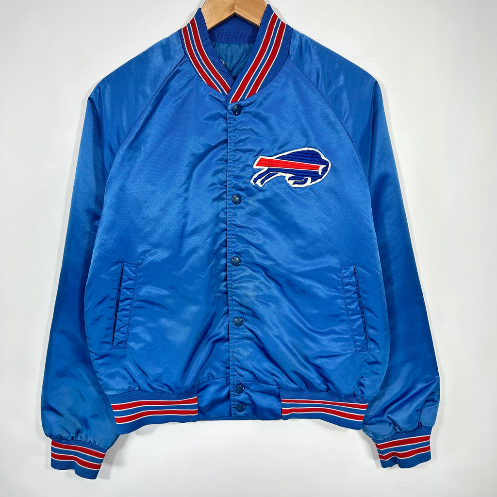 Vintage Buffalo Bills Back Script Satin Jacket Medium