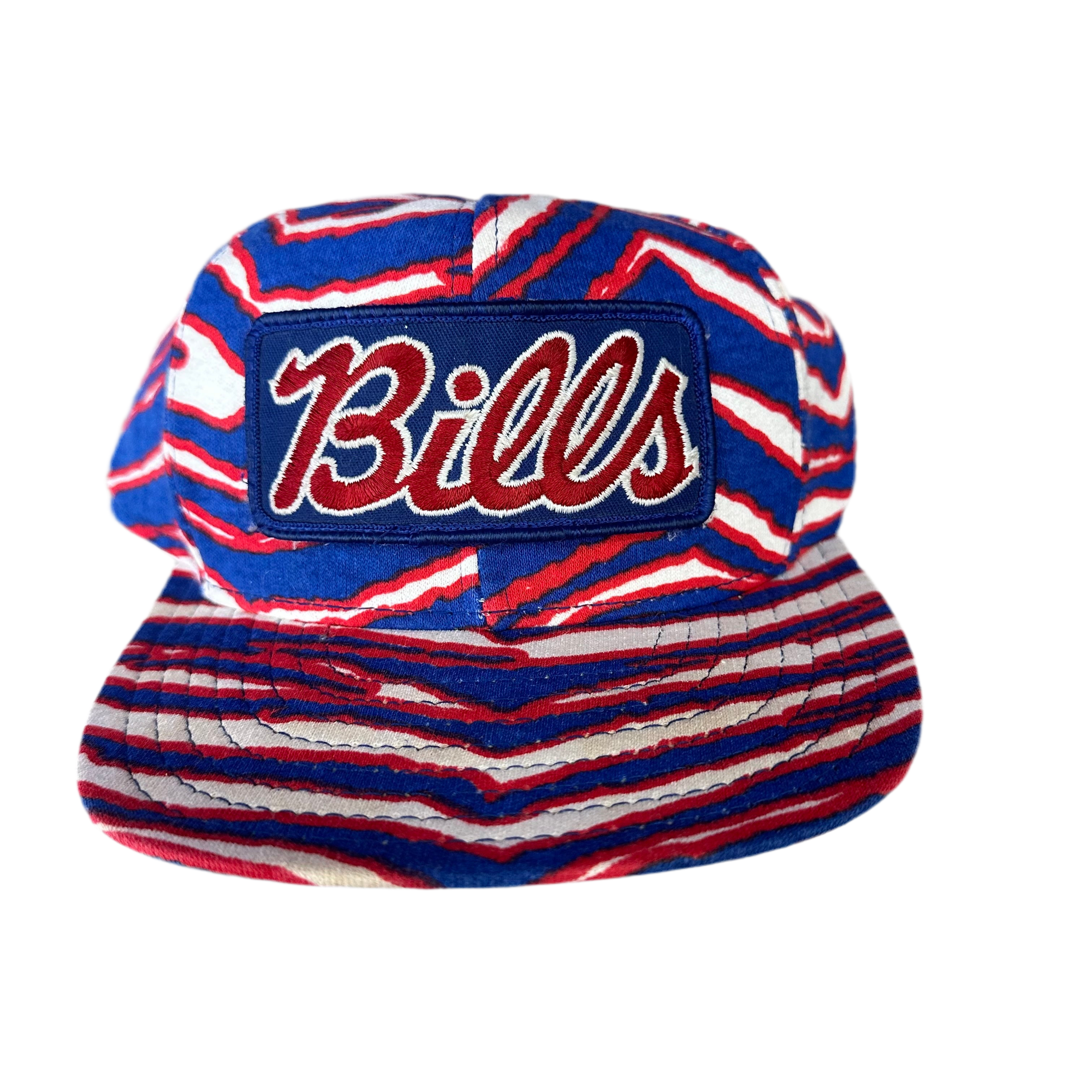 Vintage Buffalo Bills Zubaz Snapback Hat