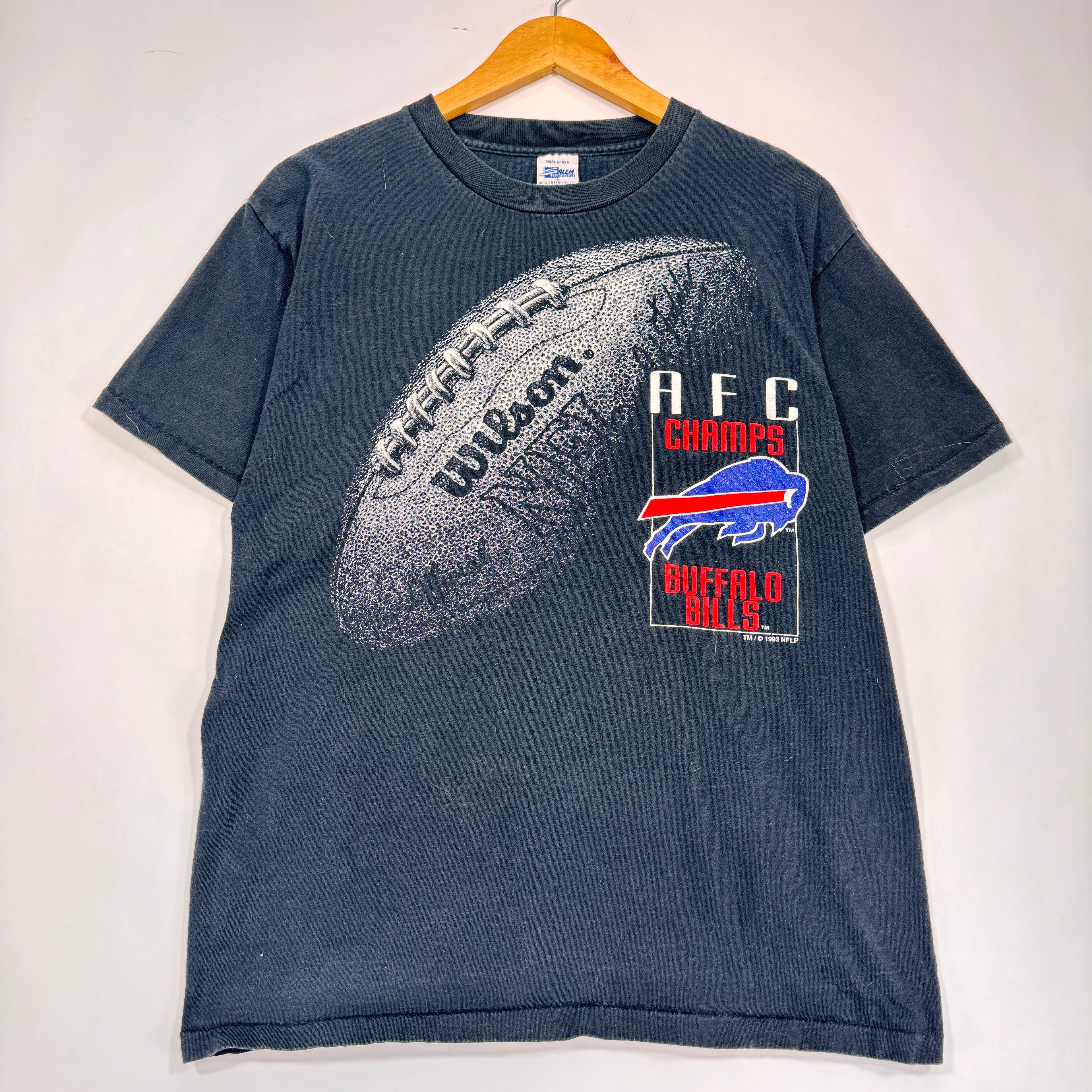 Vintage Buffalo Bills 1993 AFC Champions Shirt Large