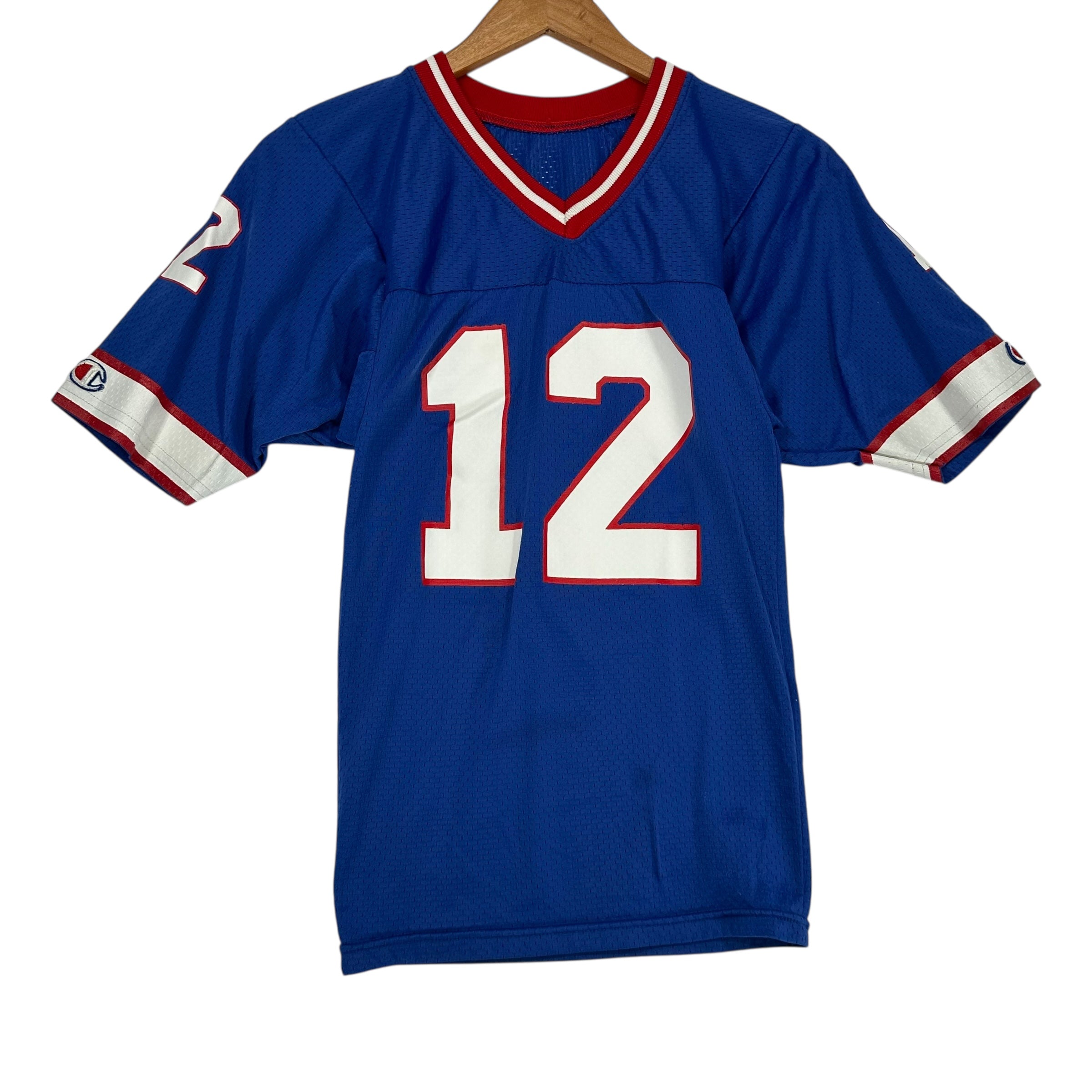 Vintage Kids Buffalo Bills Jim Kelly Shirt Jersey Size Medium 10/12