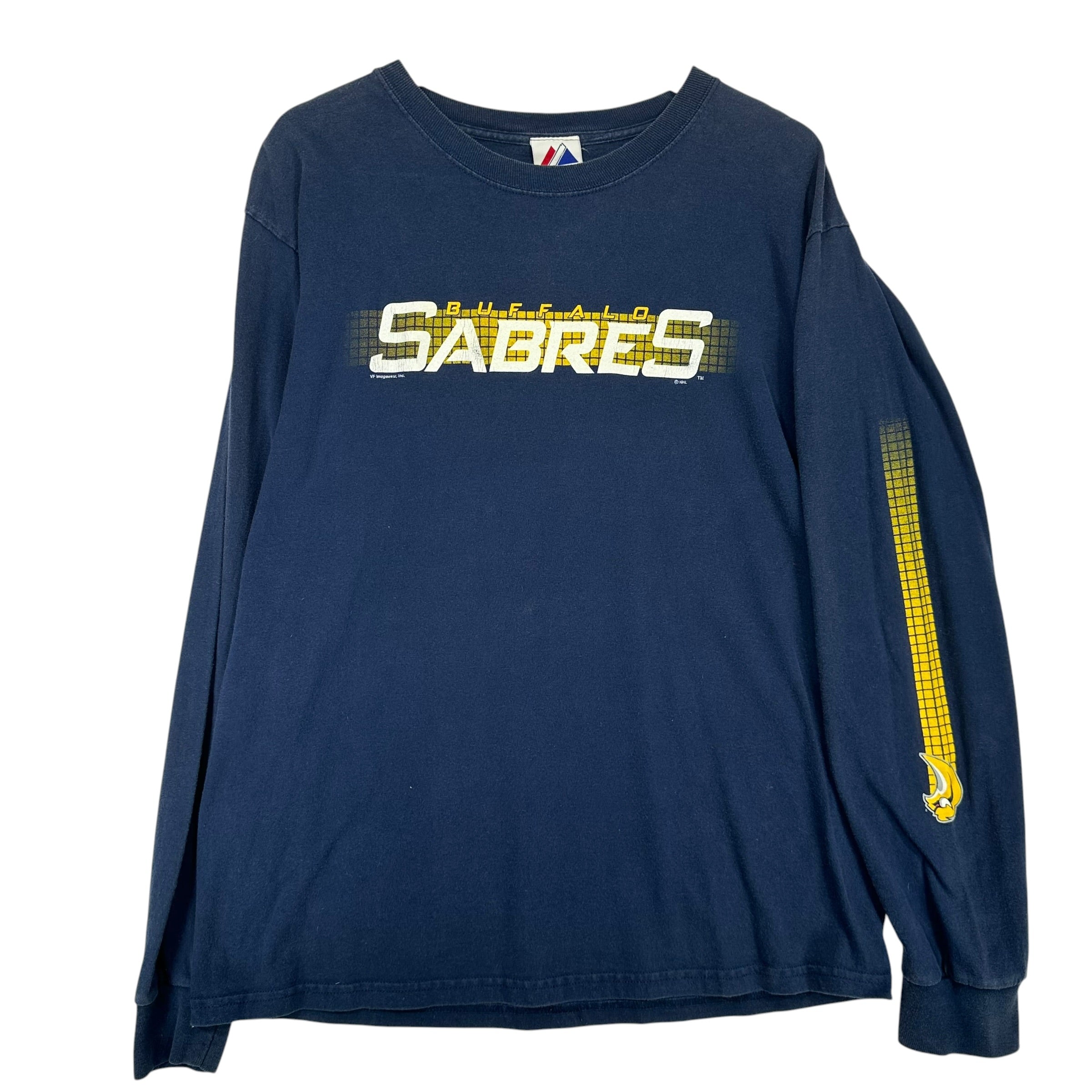 Vintage Buffalo Sabres Long Sleeve Shirt Large