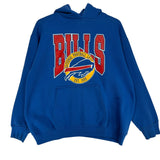 Vintage Buffalo Bills Hoodie Sweatshirt Large