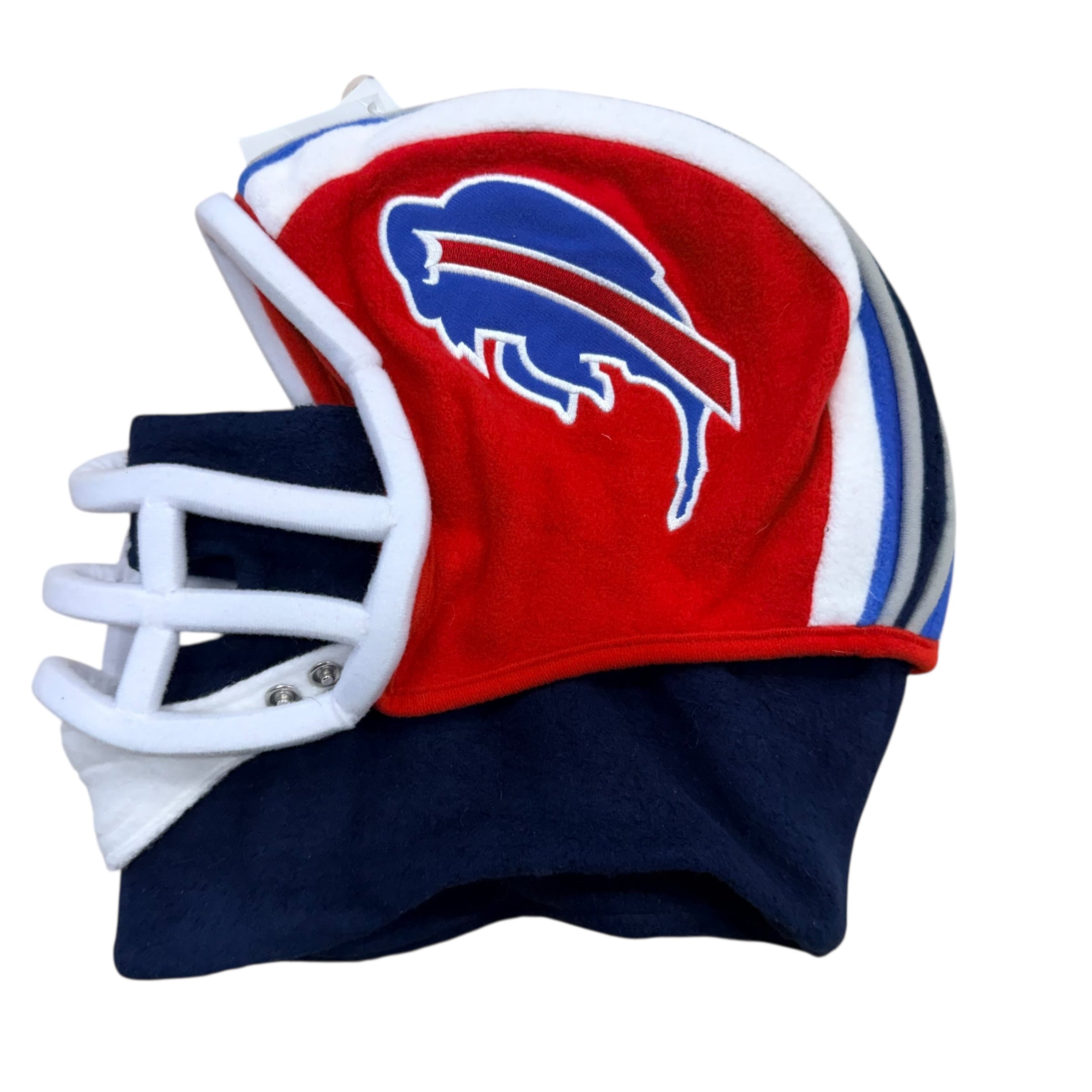 Vintage Buffalo Bills Winter Helmet Beanie Facemask