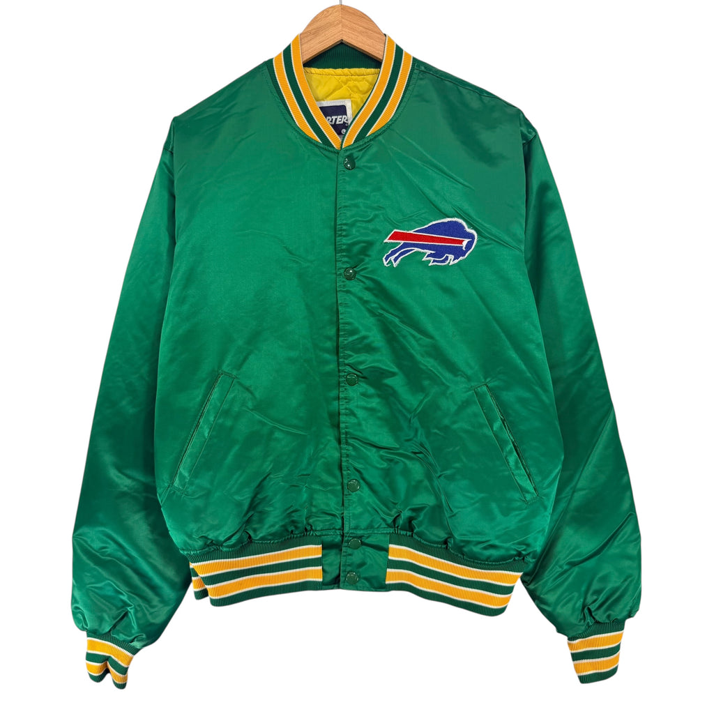 Vintage Buffalo Bills Starter Satin Jacket Large