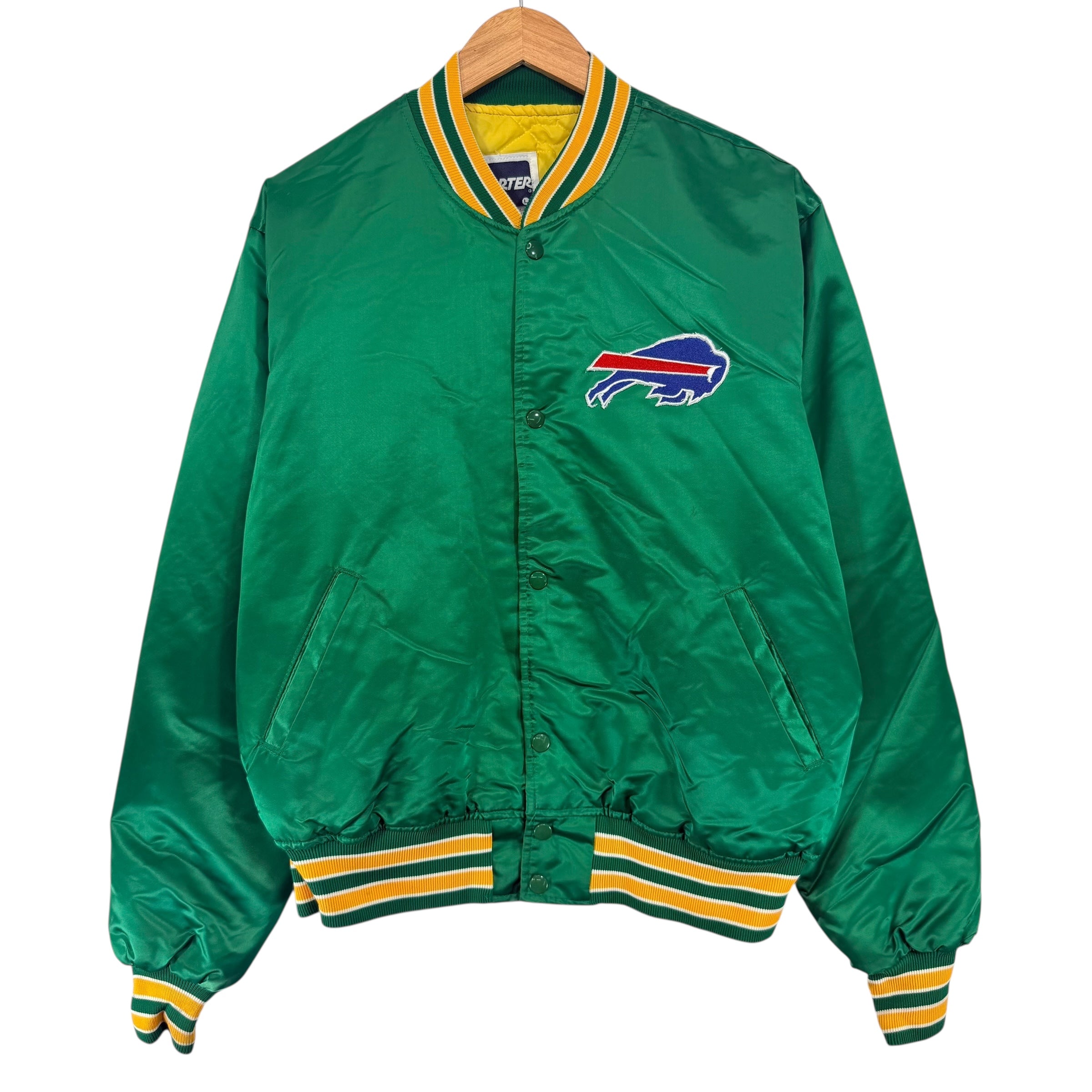 Vintage Buffalo Bills Starter Satin Jacket Large