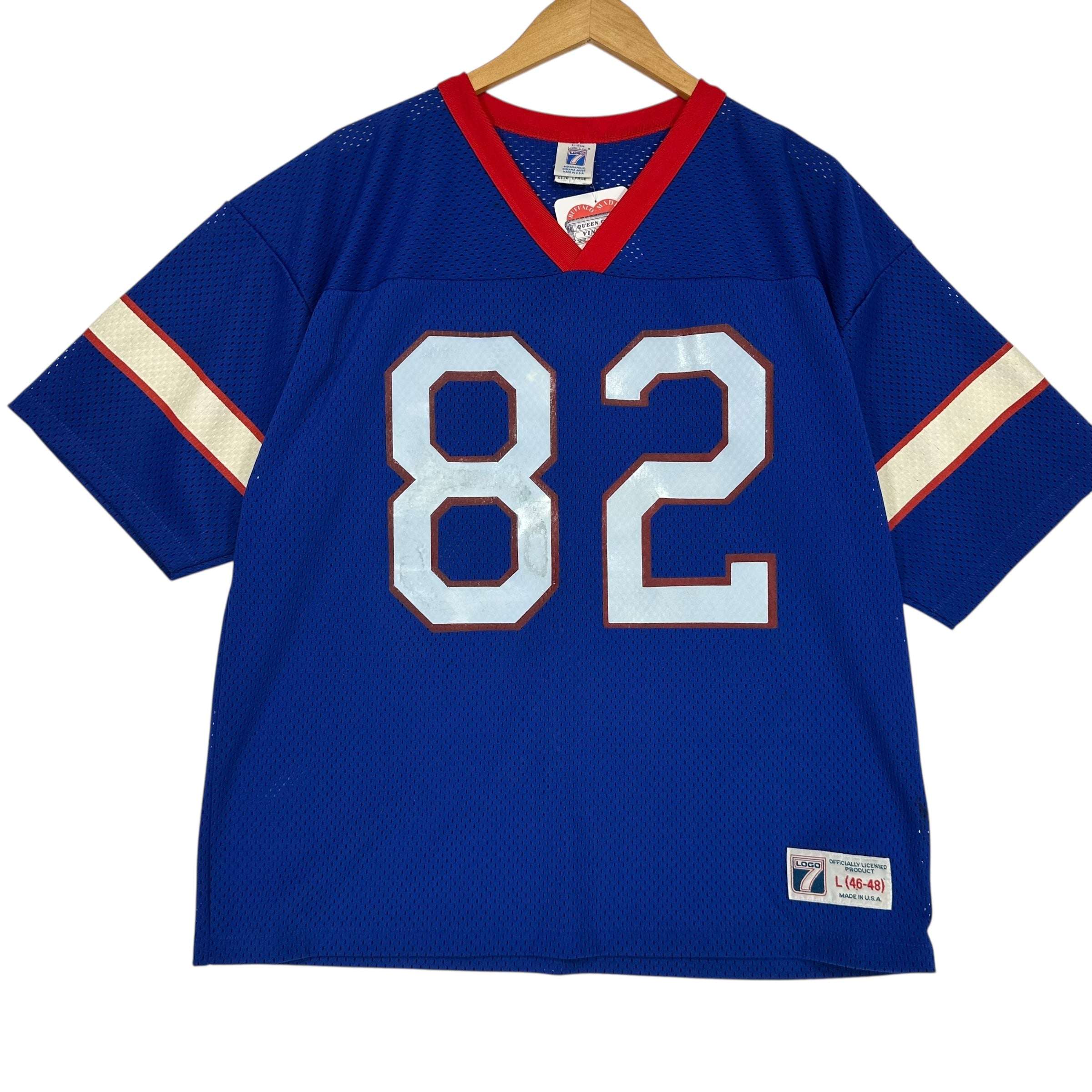 Vintage Buffalo Bills Don Beebe Jersey Shirt Large