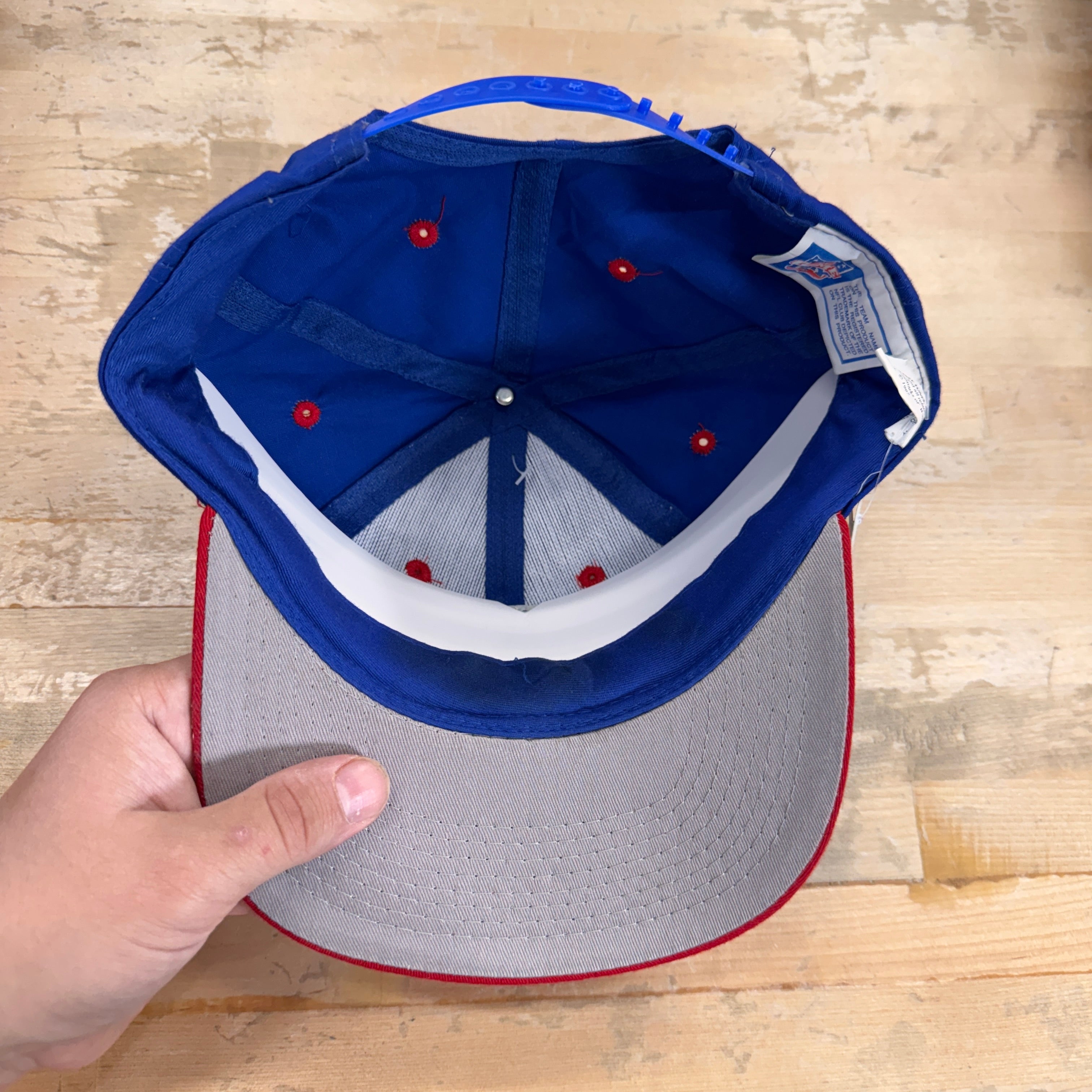 Vintage Buffalo Bills Deadstock Taz Looney Tunes Cartoon Snapback Hat