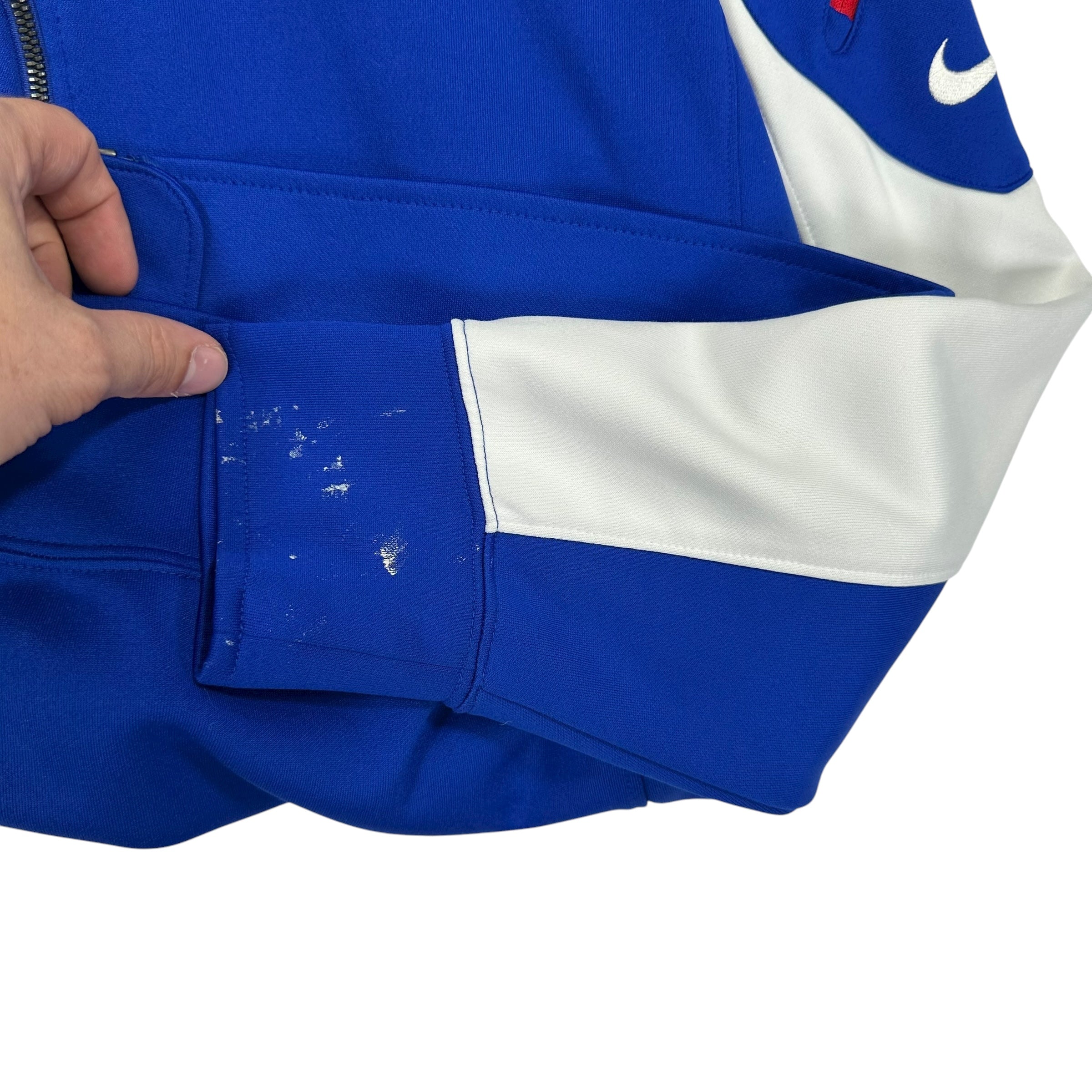 Buffalo Bills Nike 1/4 Zip Crewneck Sweatshirt Large