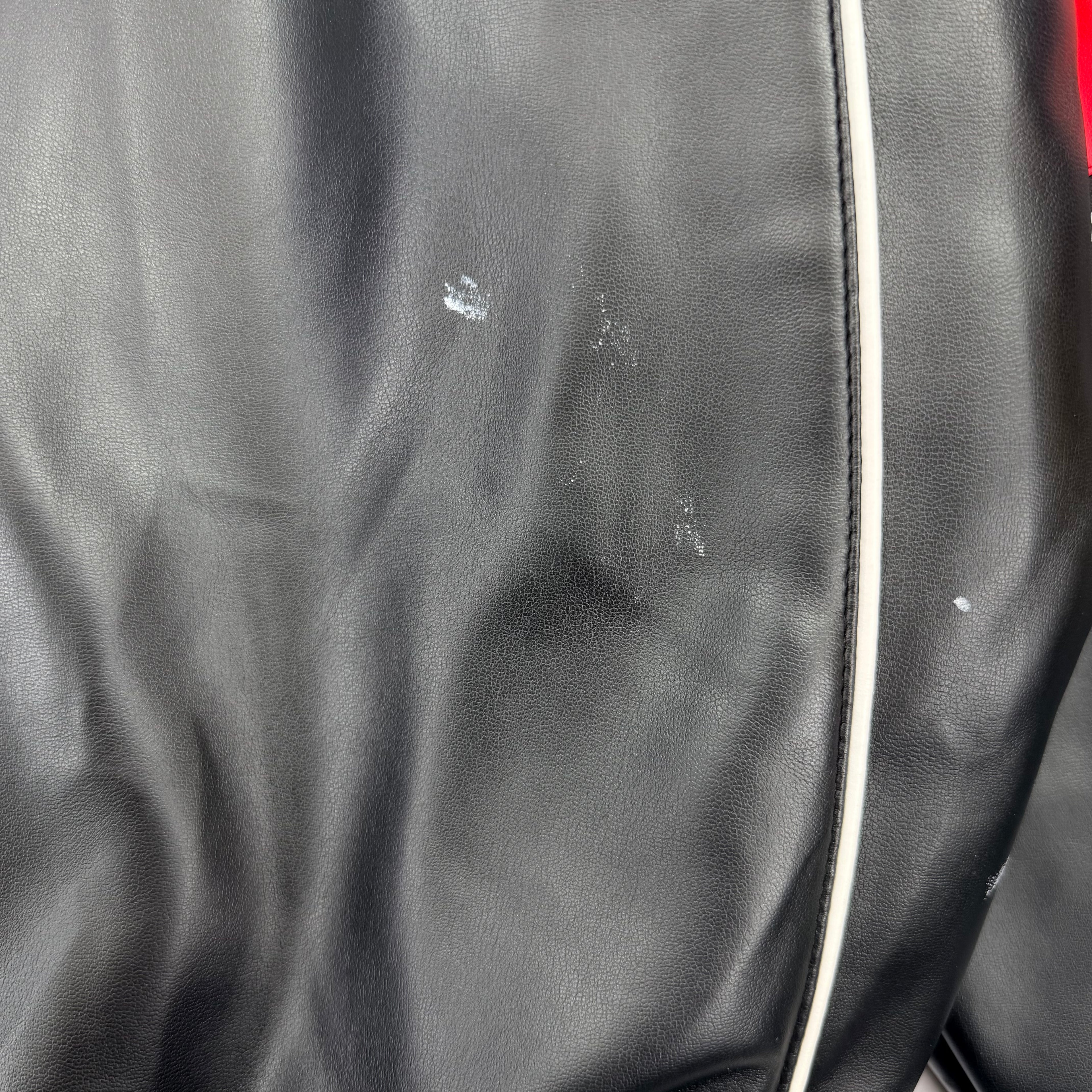 Vintage Buffalo Bills Vegan Leather Jacket XL