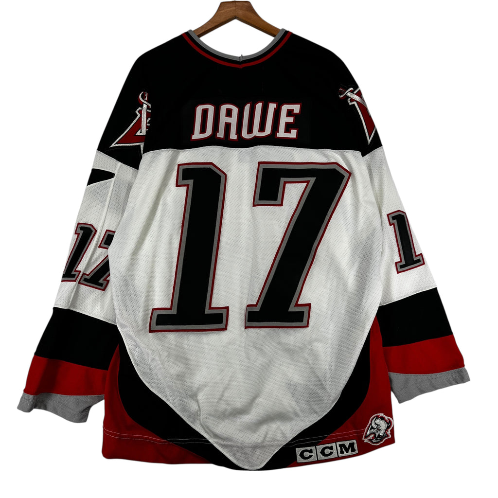 Vintage Buffalo Sabres Jason Dawe Jersey Shirt XL