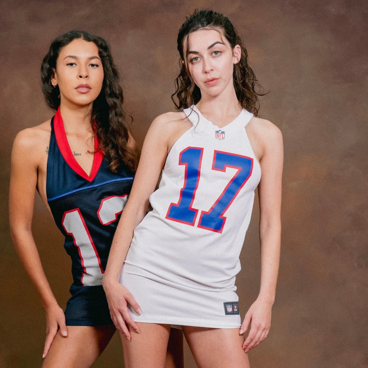 Buffalo Bills Upcycled Custom Josh Allen Jersey Dress Small