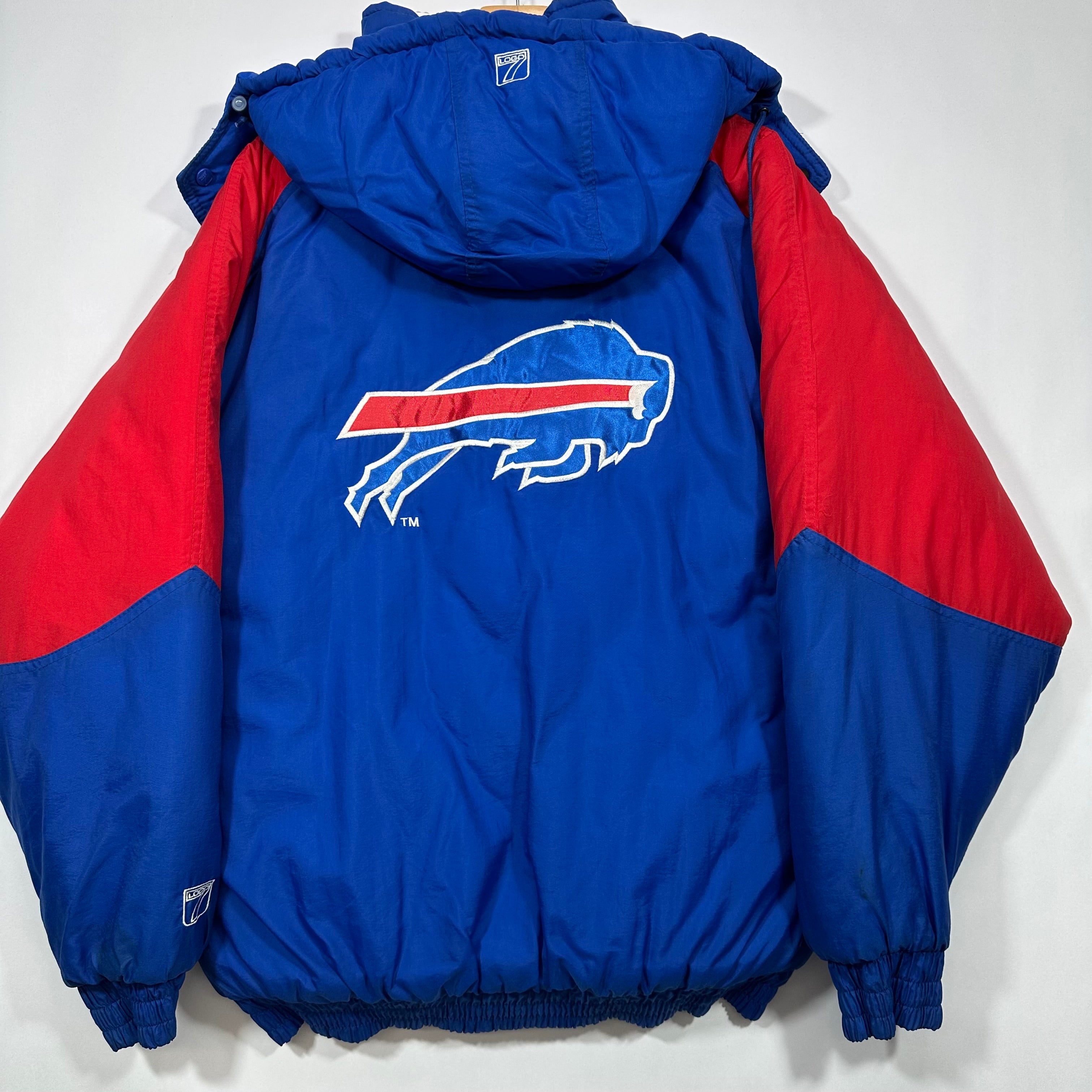 Vintage Buffalo Bills Puffer Jacket Large