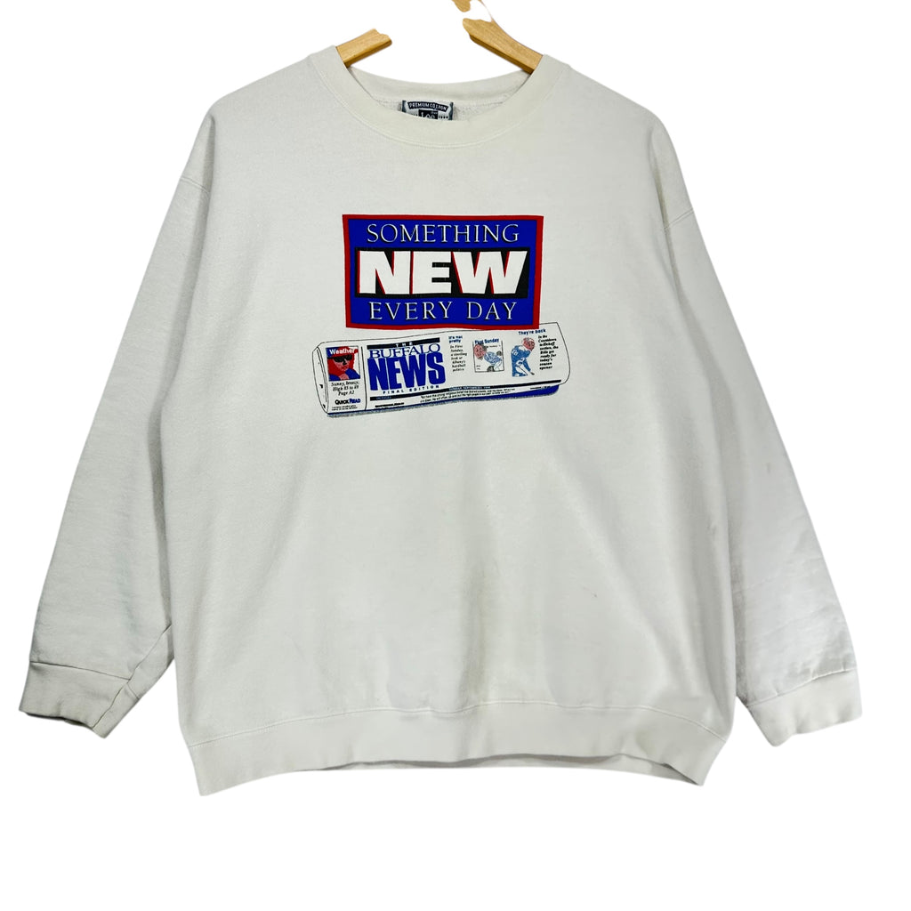 Vintage Buffalo News Bills 1998 Crewneck Sweatshirt Large