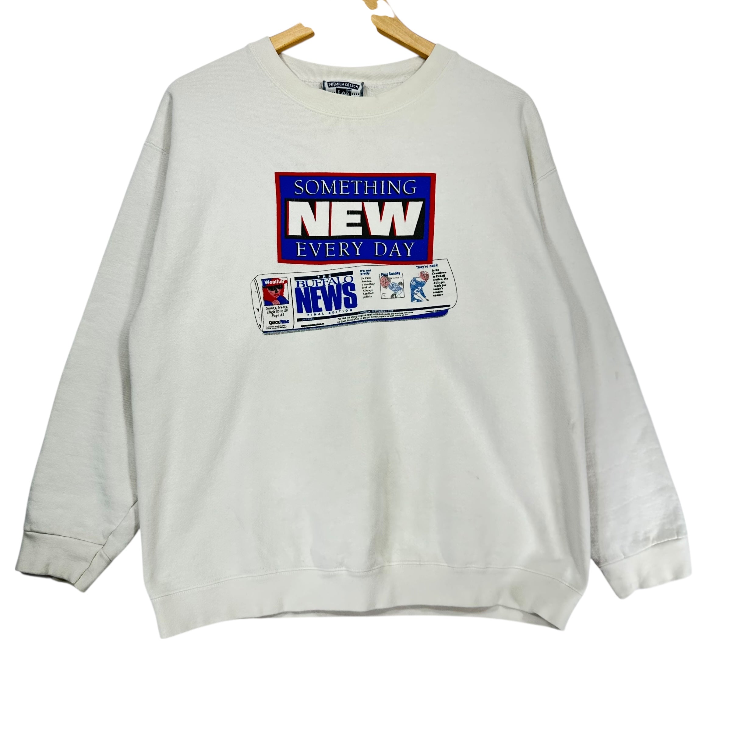 Vintage Buffalo News Bills 1998 Crewneck Sweatshirt Large