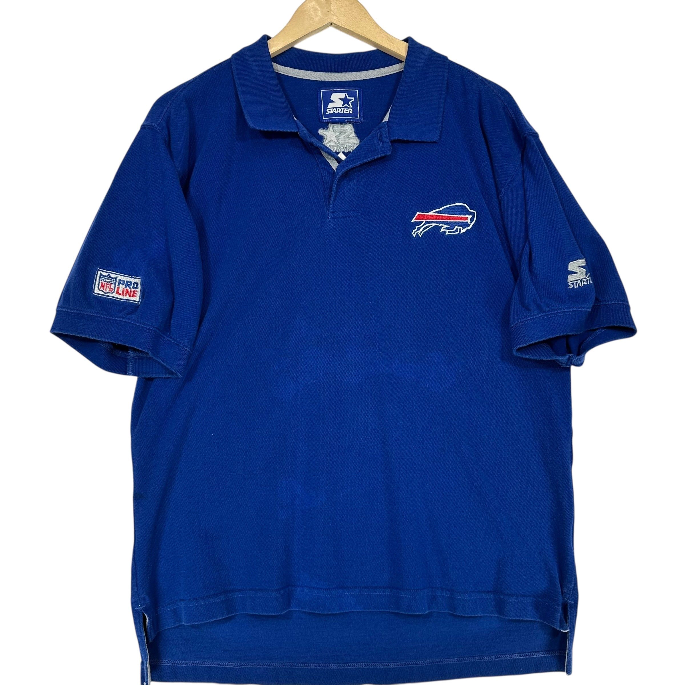 Vintage Buffalo Bills Starter Polo Shirt Medium
