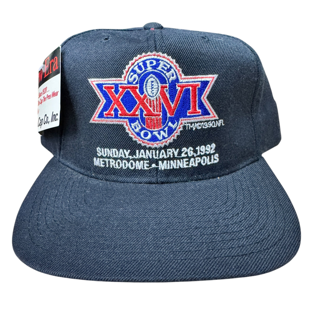 Vintage Buffalo Bills Deadstock Super Bowl XXVI Snapback Hat