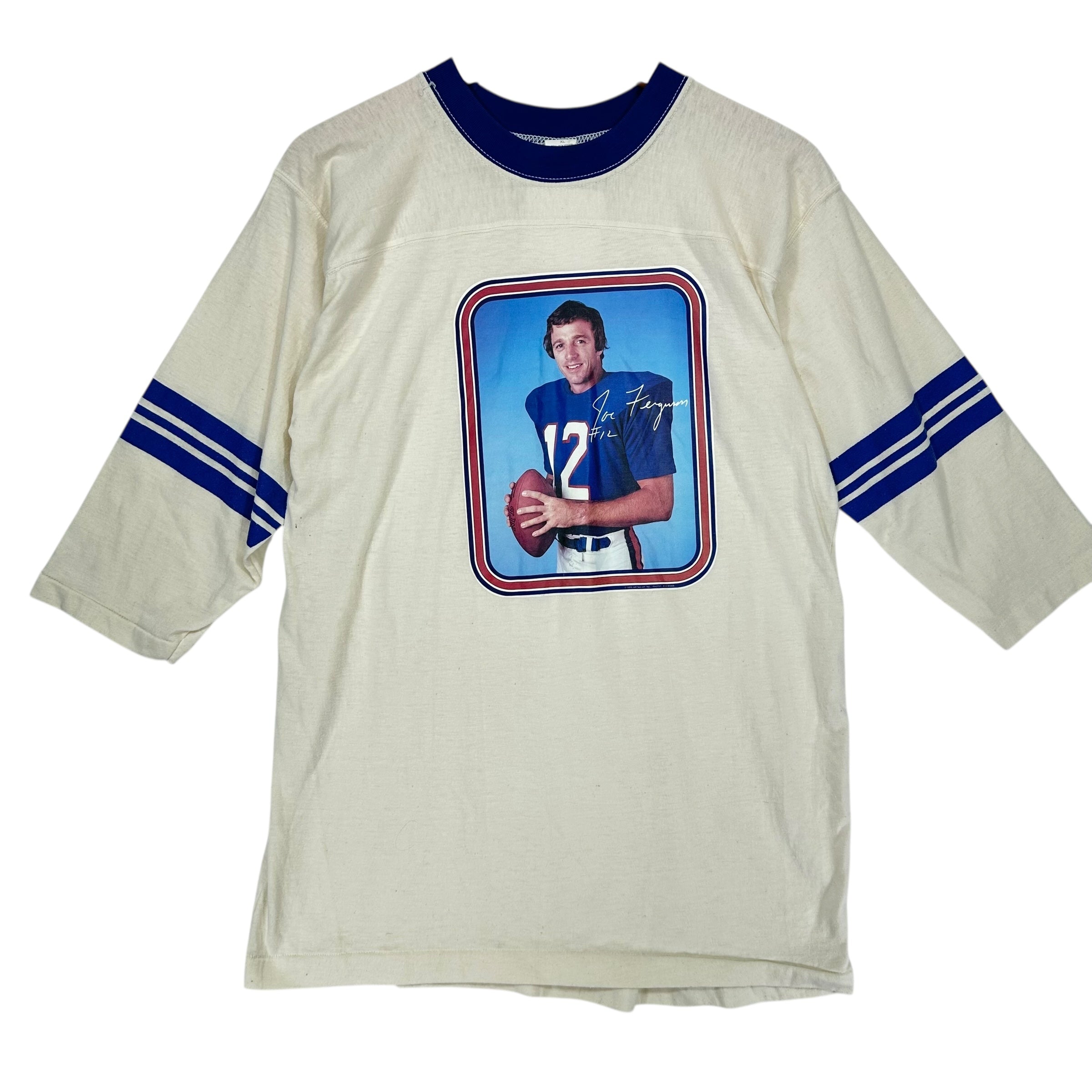 Vintage Buffalo Bills 1979 Joe Ferguson Shirt XL