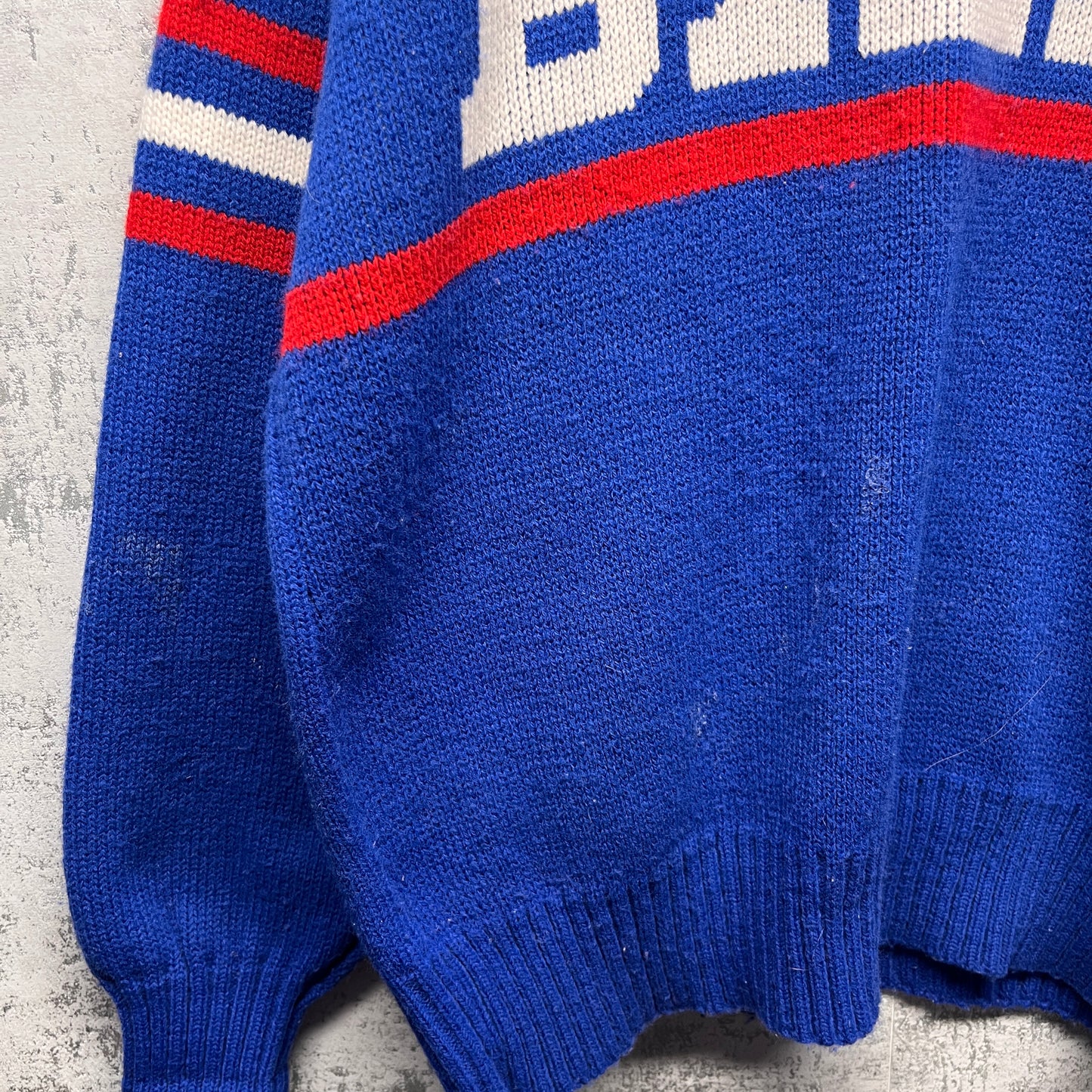 Vintage Buffalo Bills Cliff Engle Sweater Sweatshirt Medium-Large