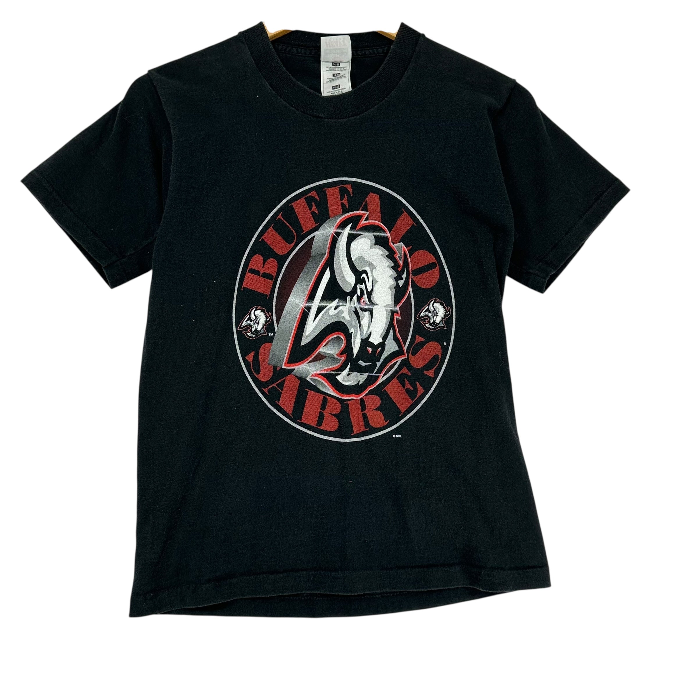 Vintage Kids Buffalo Sabres Shirt Size Large 14/16