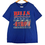 Vintage Buffalo Bills 4 In A Row Shirt XL