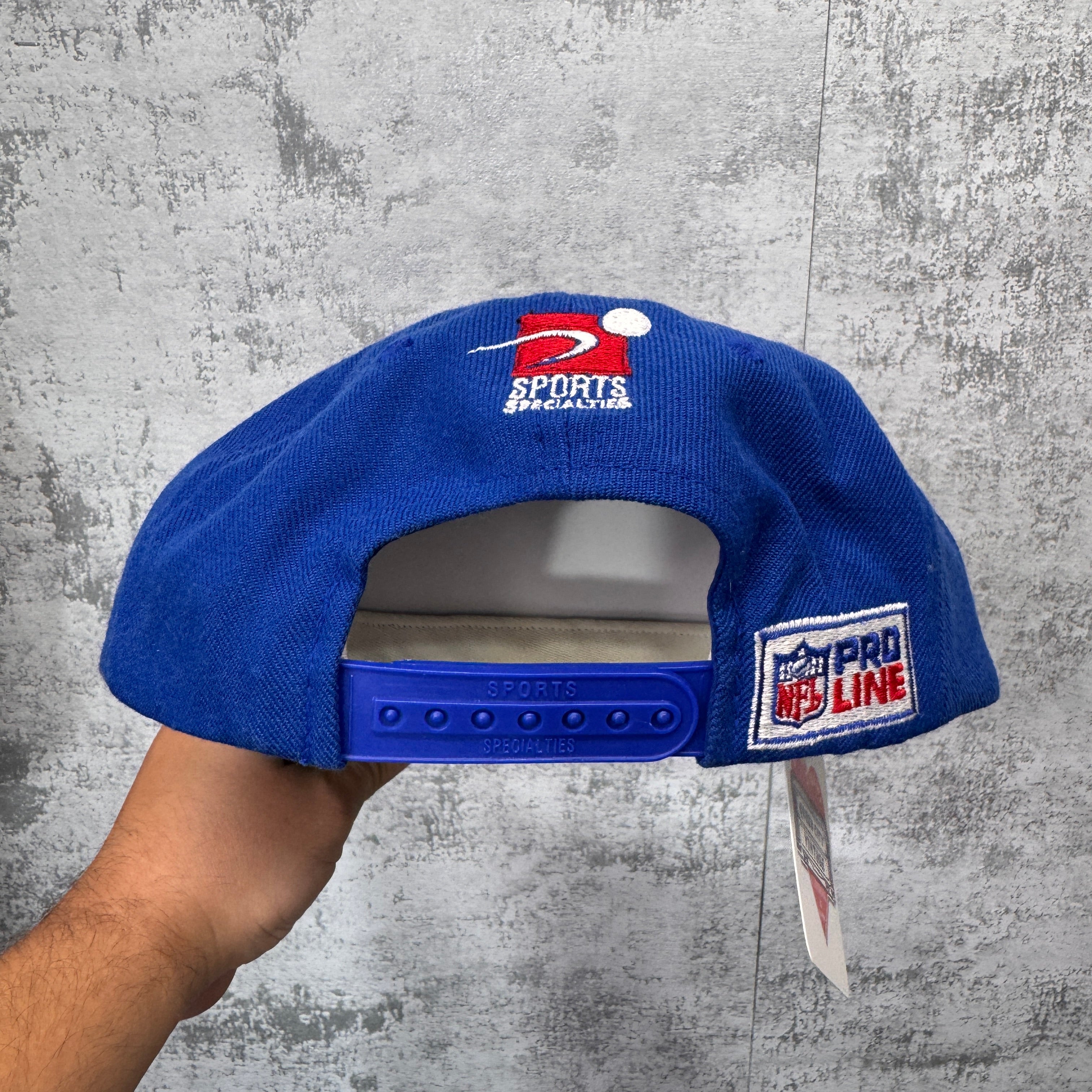 Vintage Buffalo Bills Sports Specialties Grid Snapback Hat