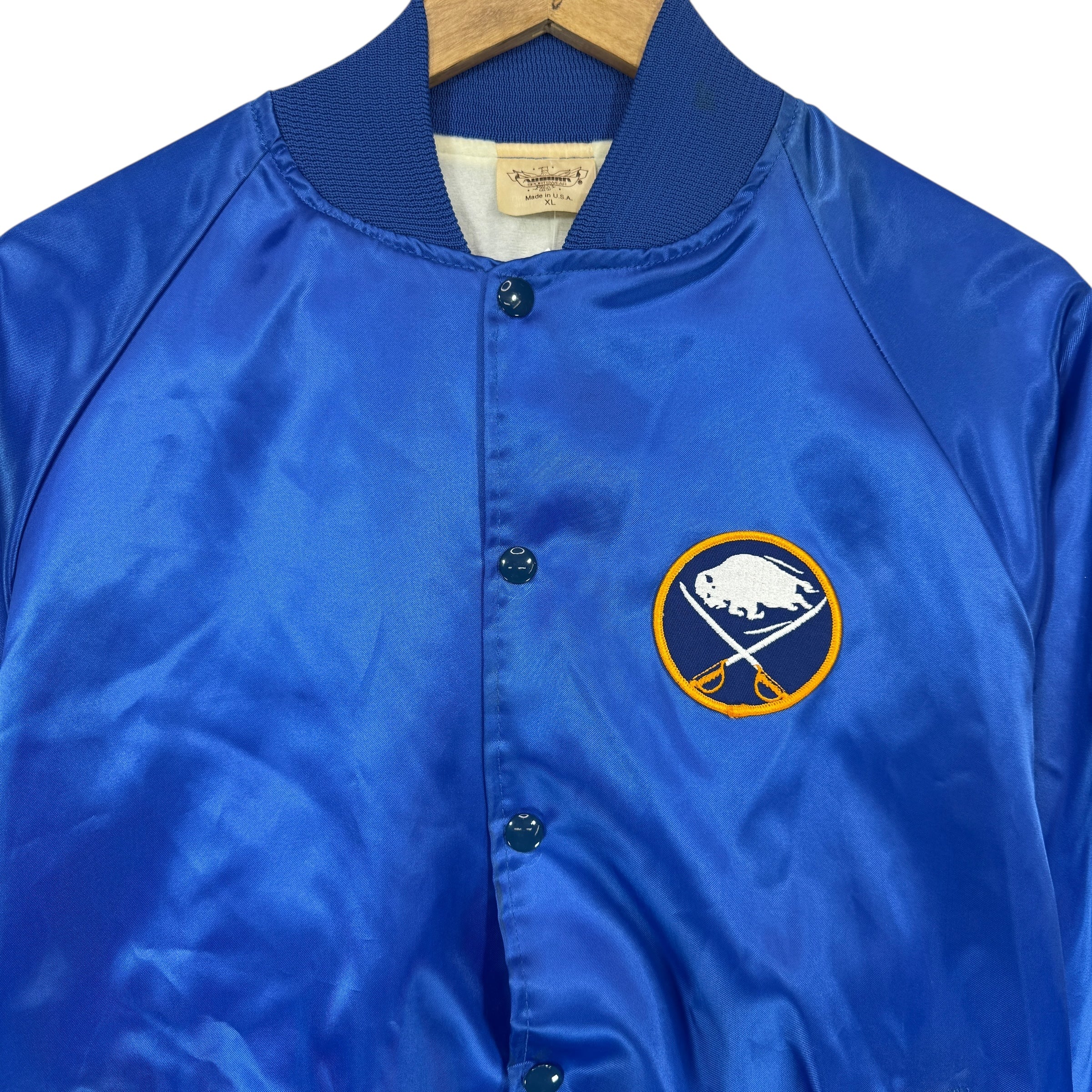 Vintage Buffalo Sabres Satin Jacket XL
