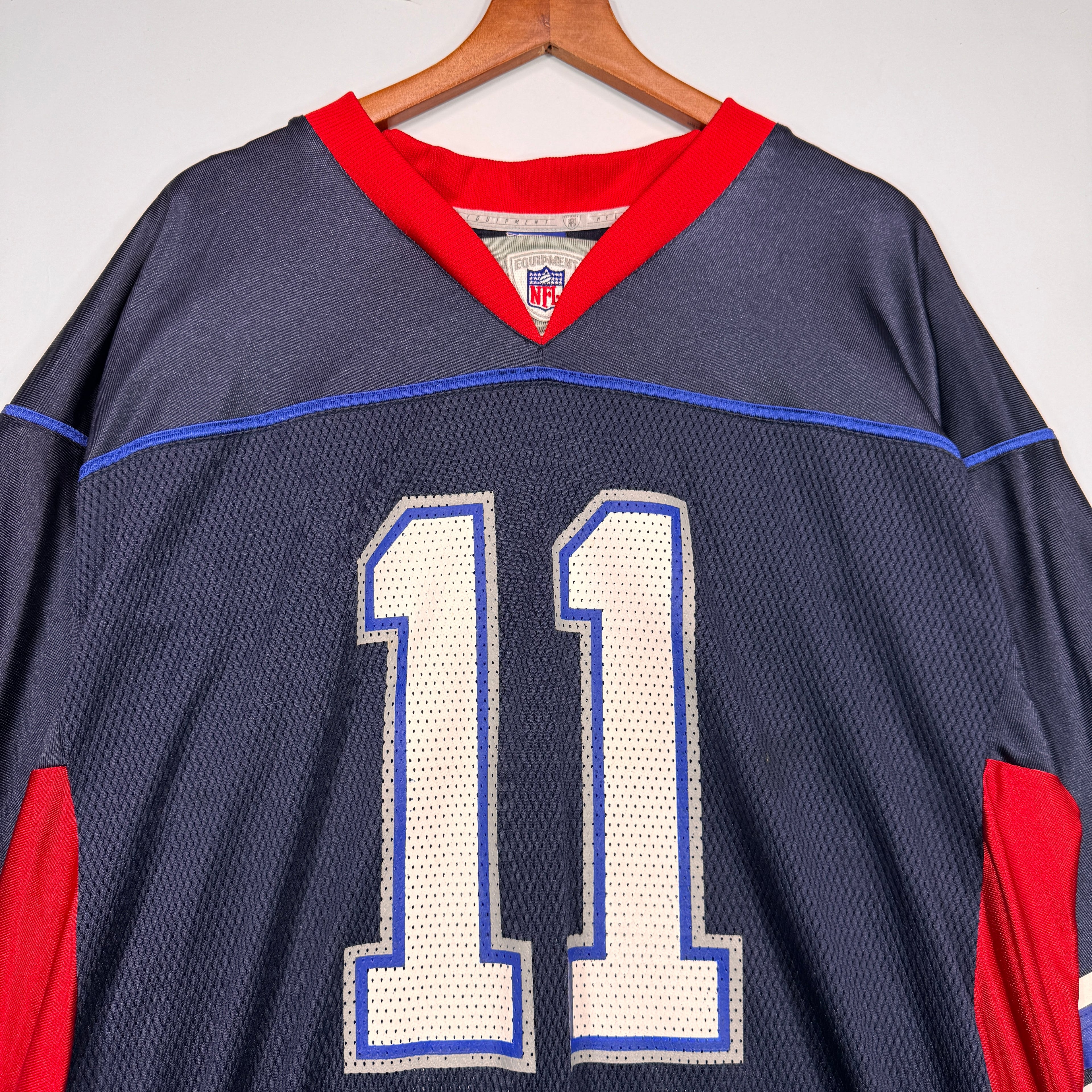 Vintage Buffalo Bills Parrish #11 Jersey Shirt Large
