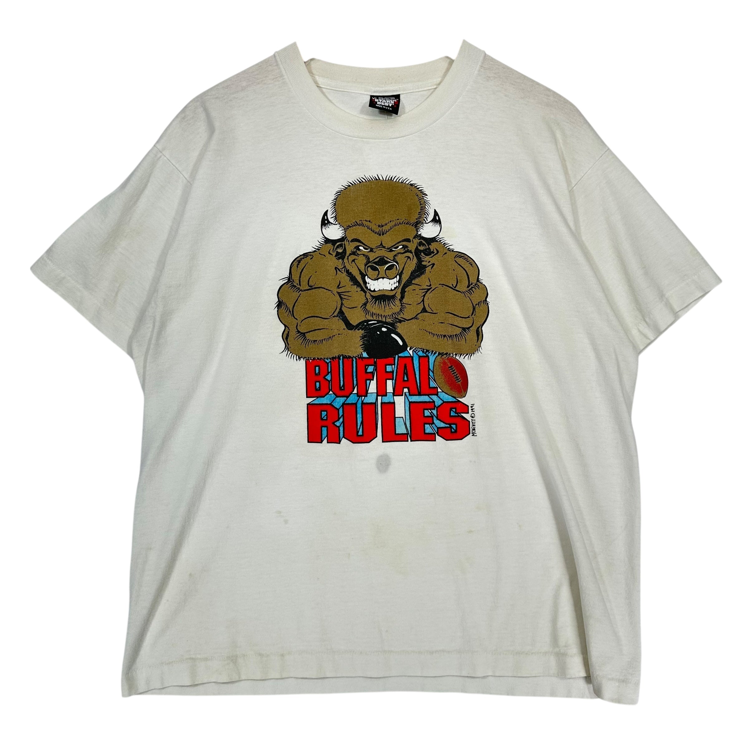 Vintage Buffalo Bills Caricature Shirt XL