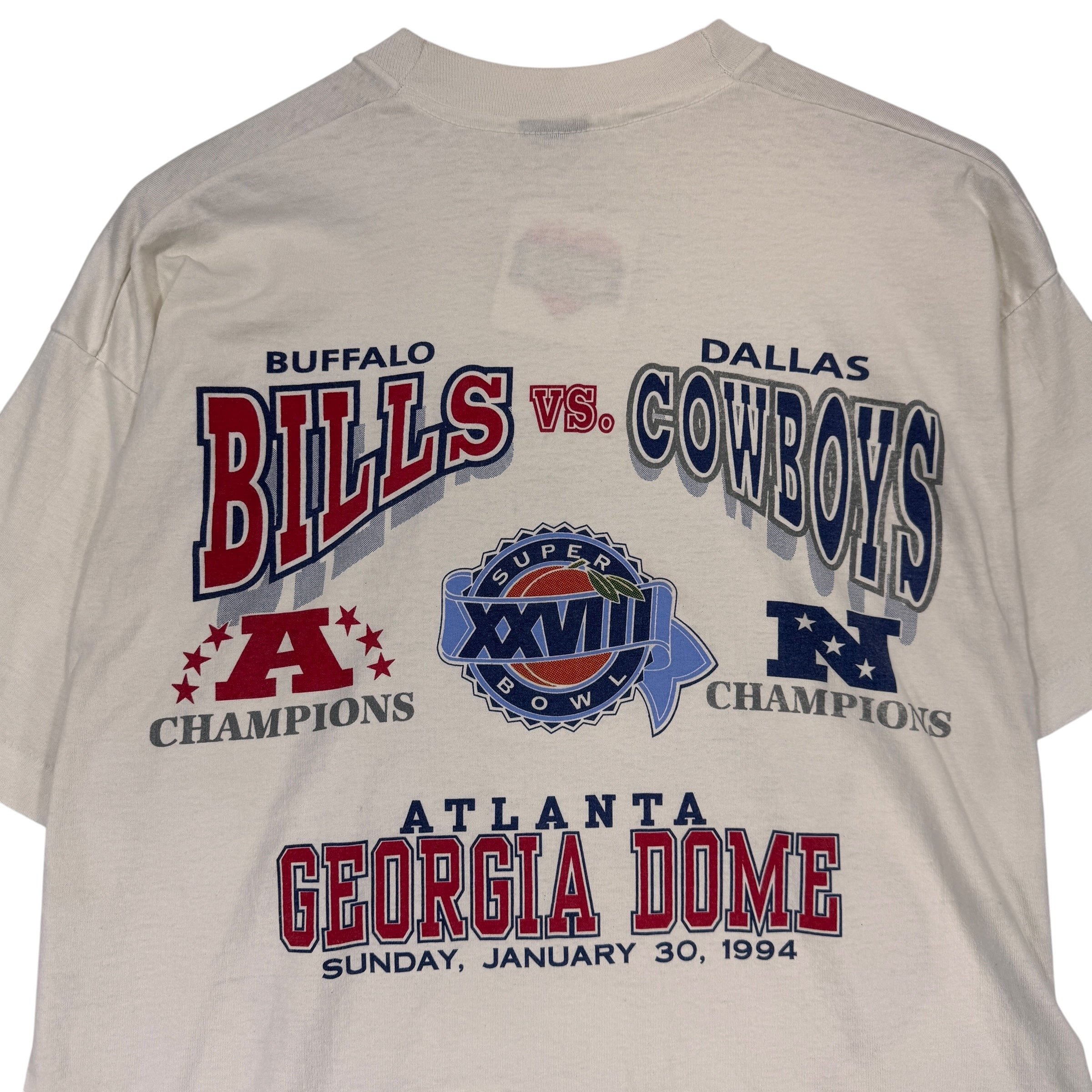 Vintage Buffalo Bills 1994 Super Bowl Shirt Large