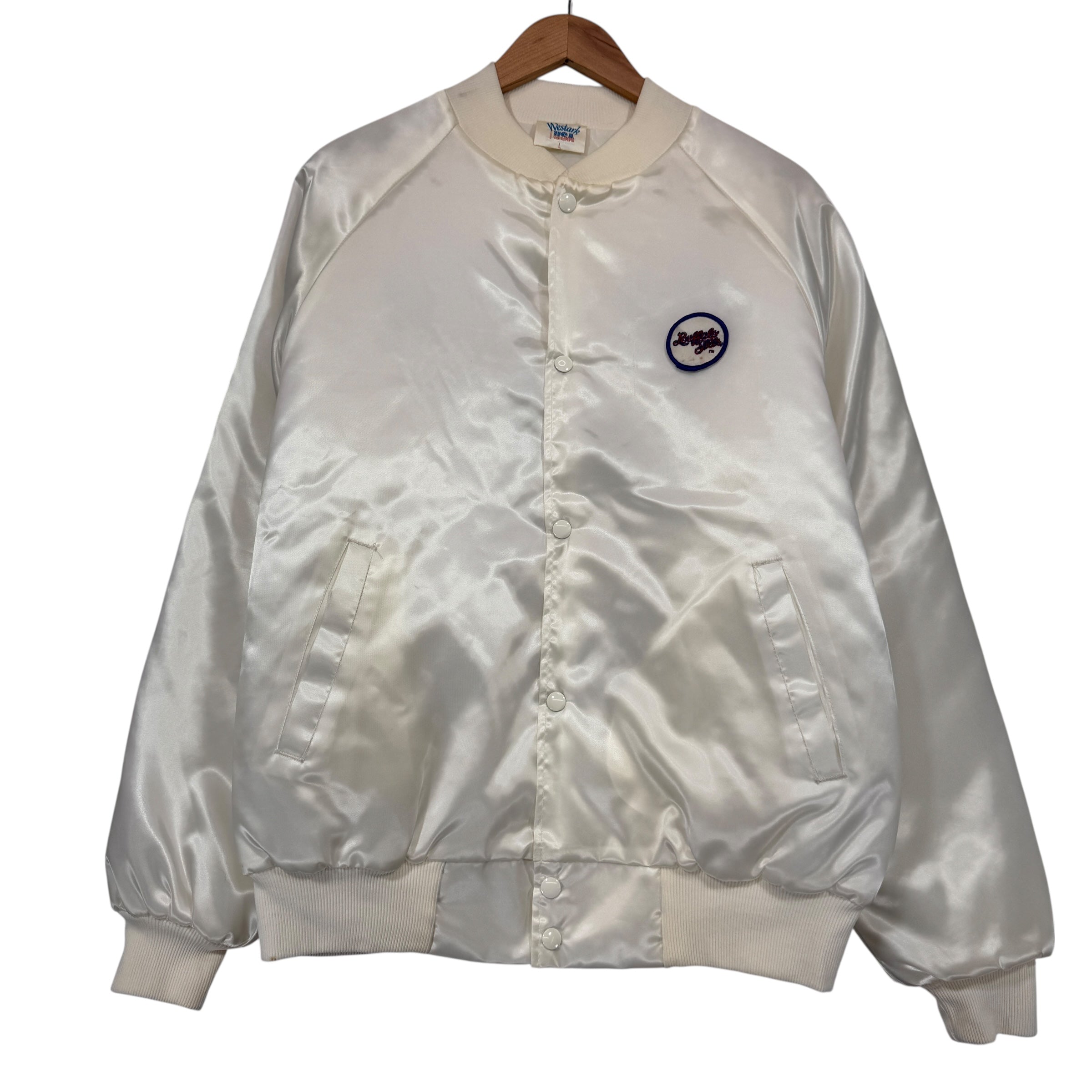 Vintage Buffalo Bills Jills Satin Jacket Large