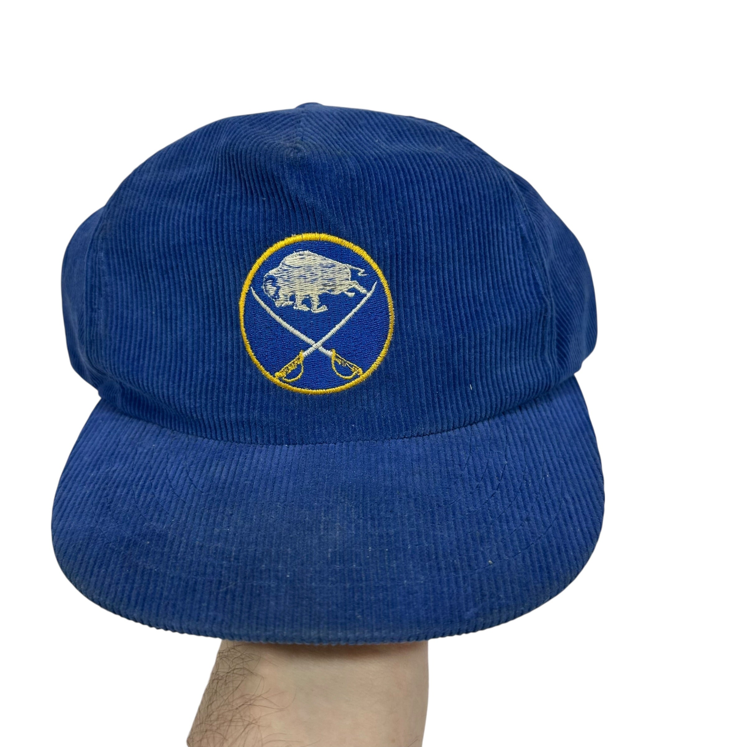 Vintage Buffalo Sabres Corduroy Snapback Hat