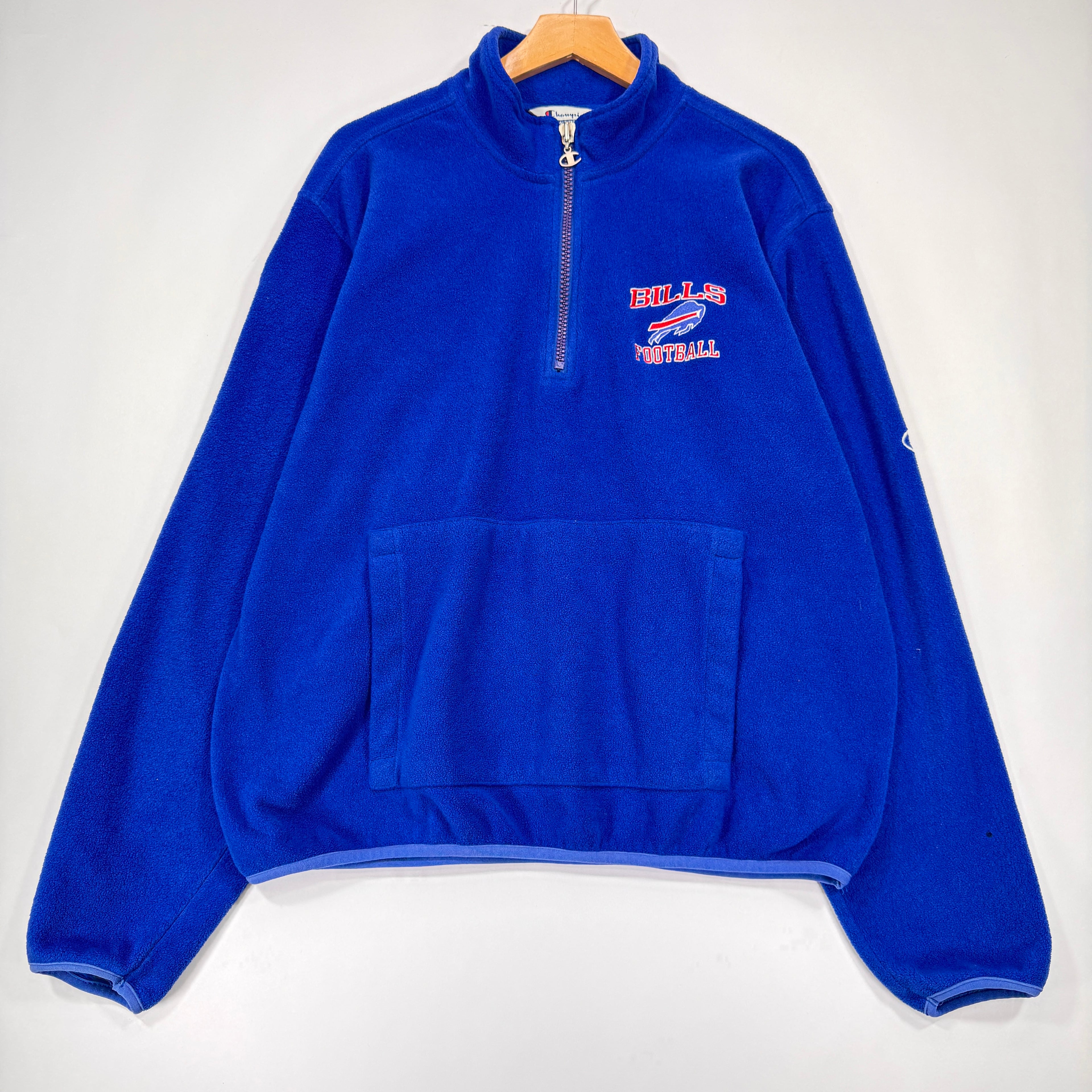 Vintage Buffalo Bills Fleece Pullover Sweatshirt XL