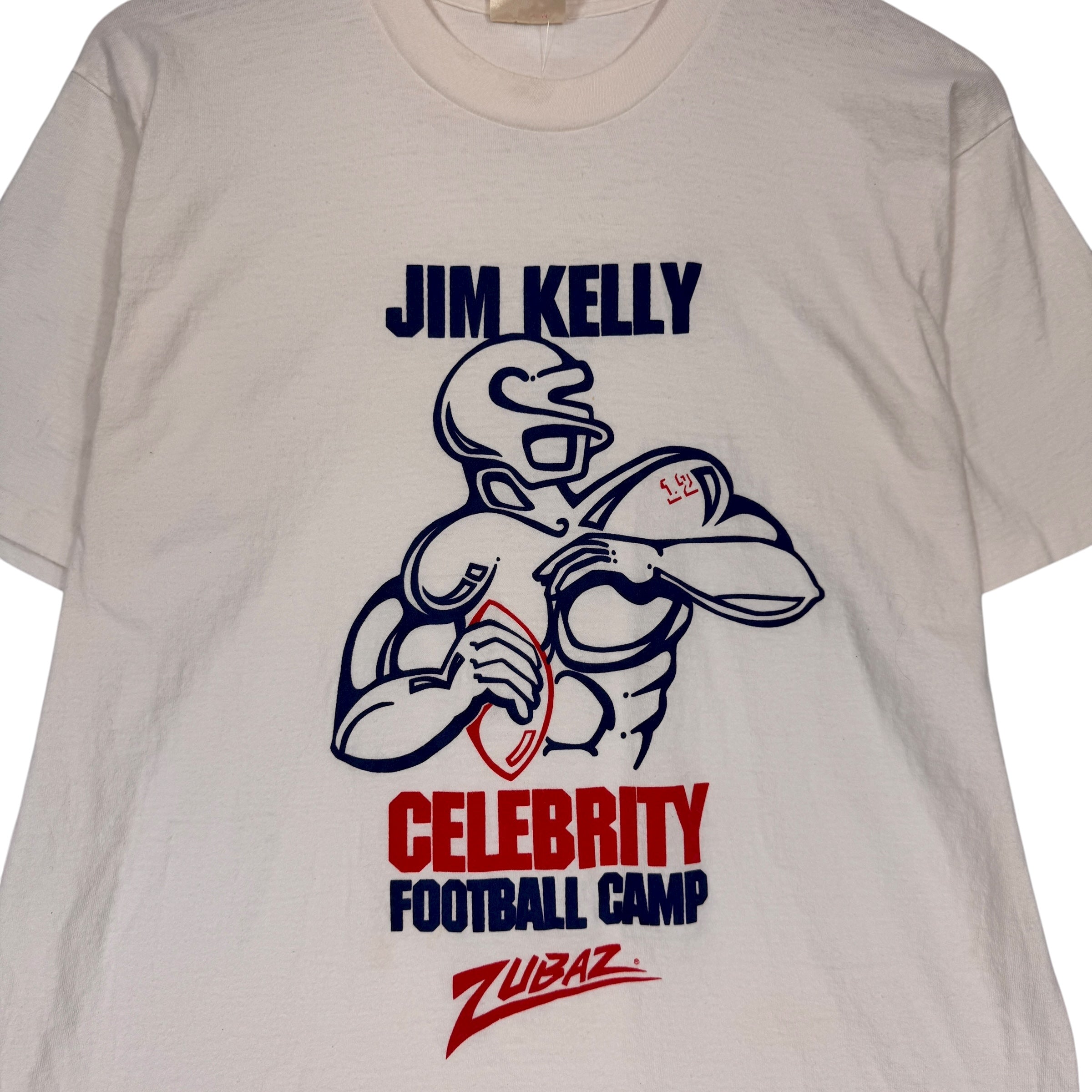 Vintage Buffalo Bills Jim Kelly Celebrity Football Camp Shirt Large
