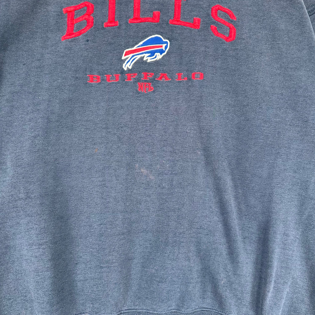 Vintage Buffalo Bills Embroidered Crewneck Sweatshirt XL