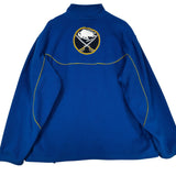 Vintage Buffalo Sabres 1/4 Zip Fleece Sweatshirt XL