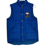 Vintage 1980s Buffalo Sabres Puffer Vest Jacket Small