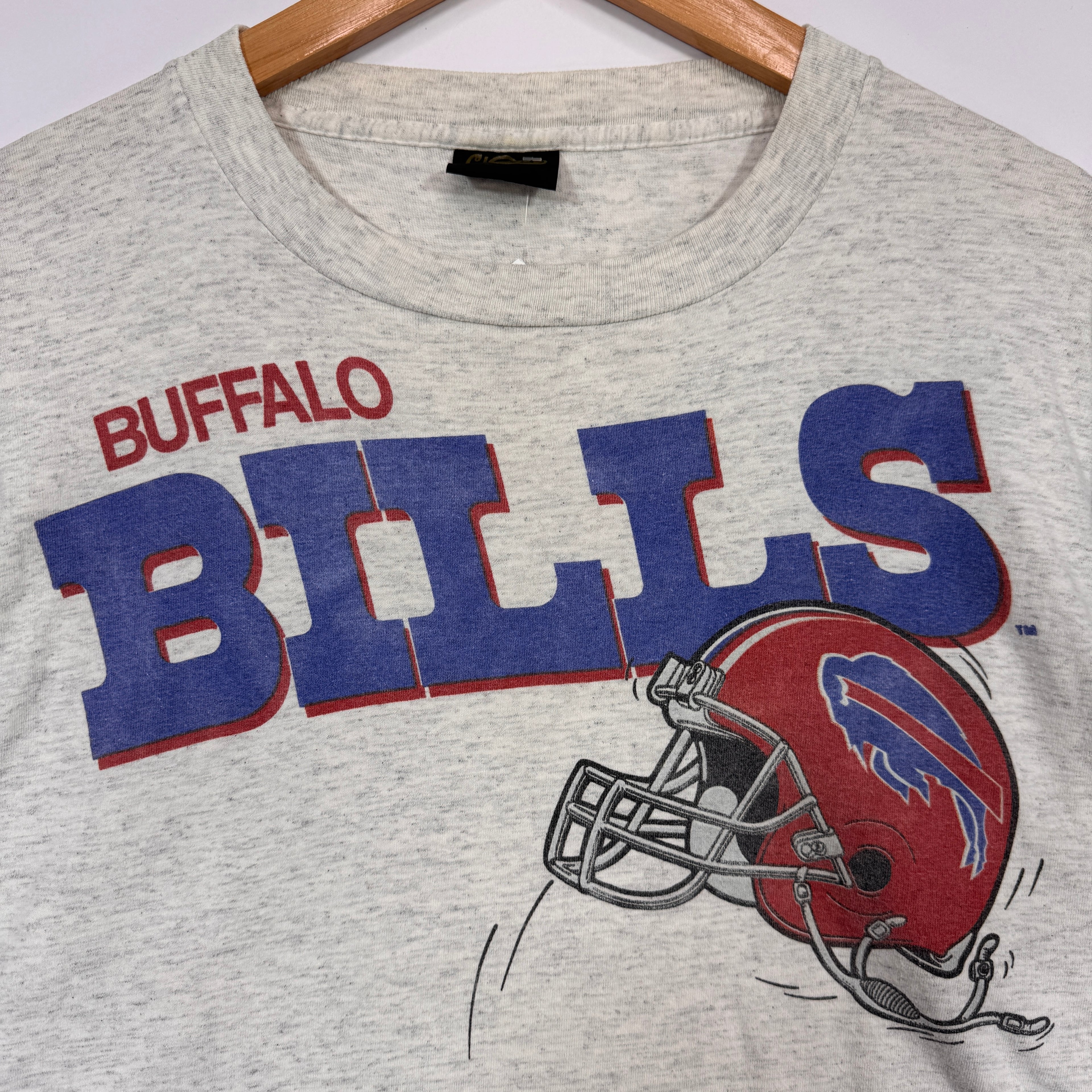 Vintage Buffalo Bills Taz Looney Tunes Cartoon Shirt XL