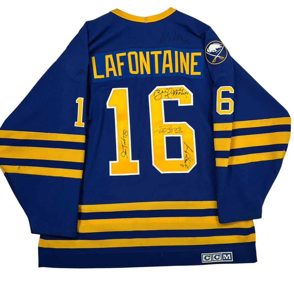 Vintage Buffalo Sabres Lafontaine Jersey XL