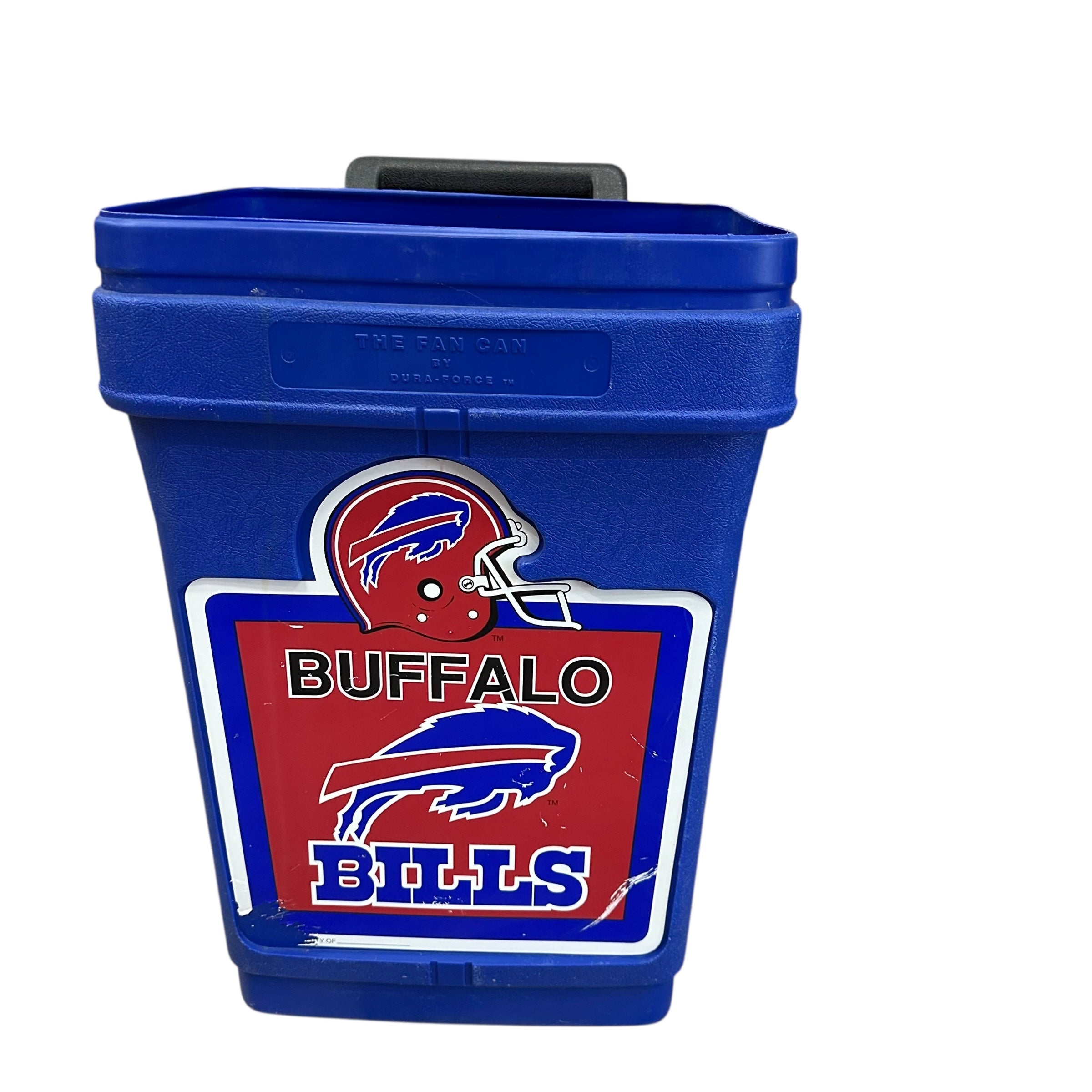 Vintage Buffalo Bills Garbage Can