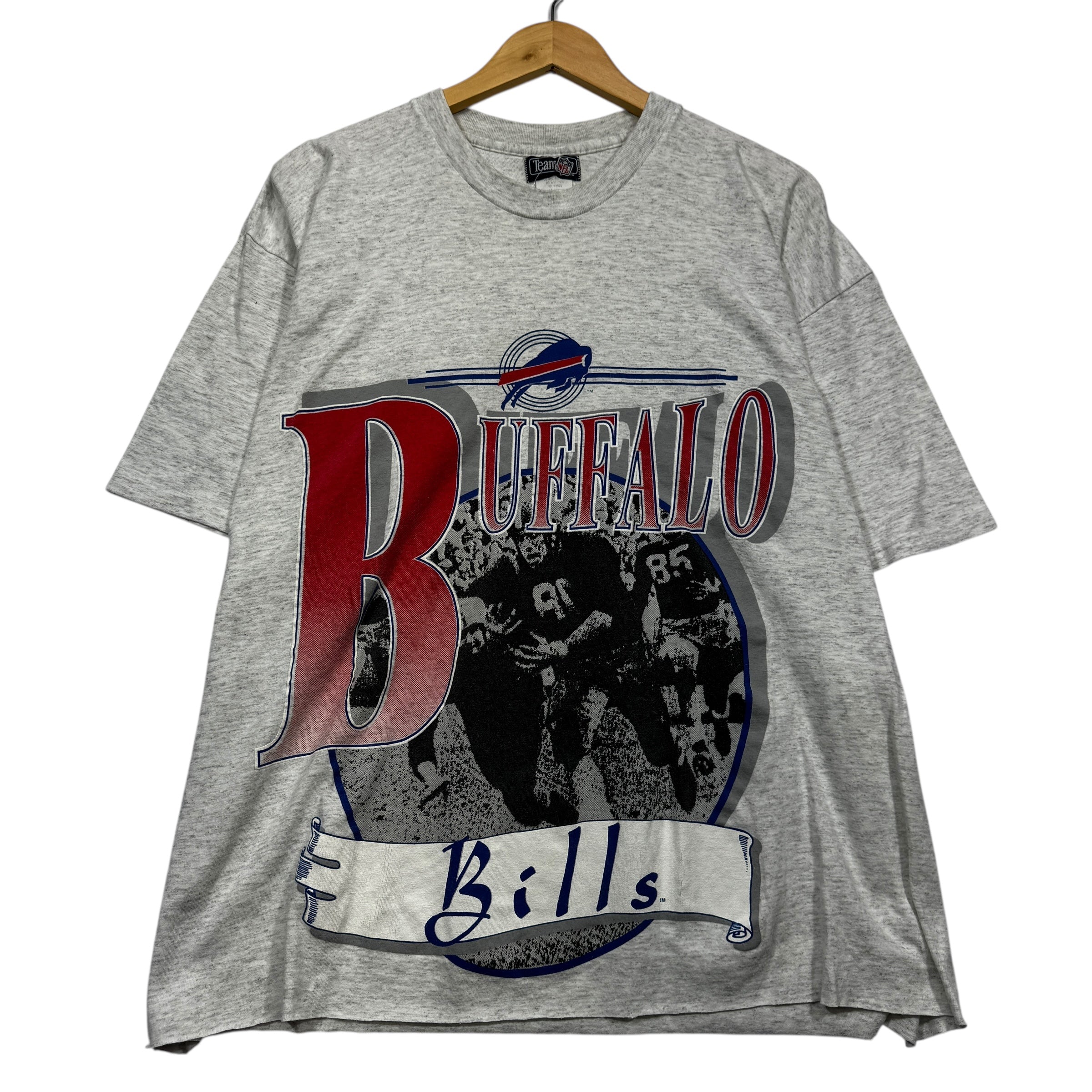 Vintage Buffalo Bills Cropped Shirt XXL