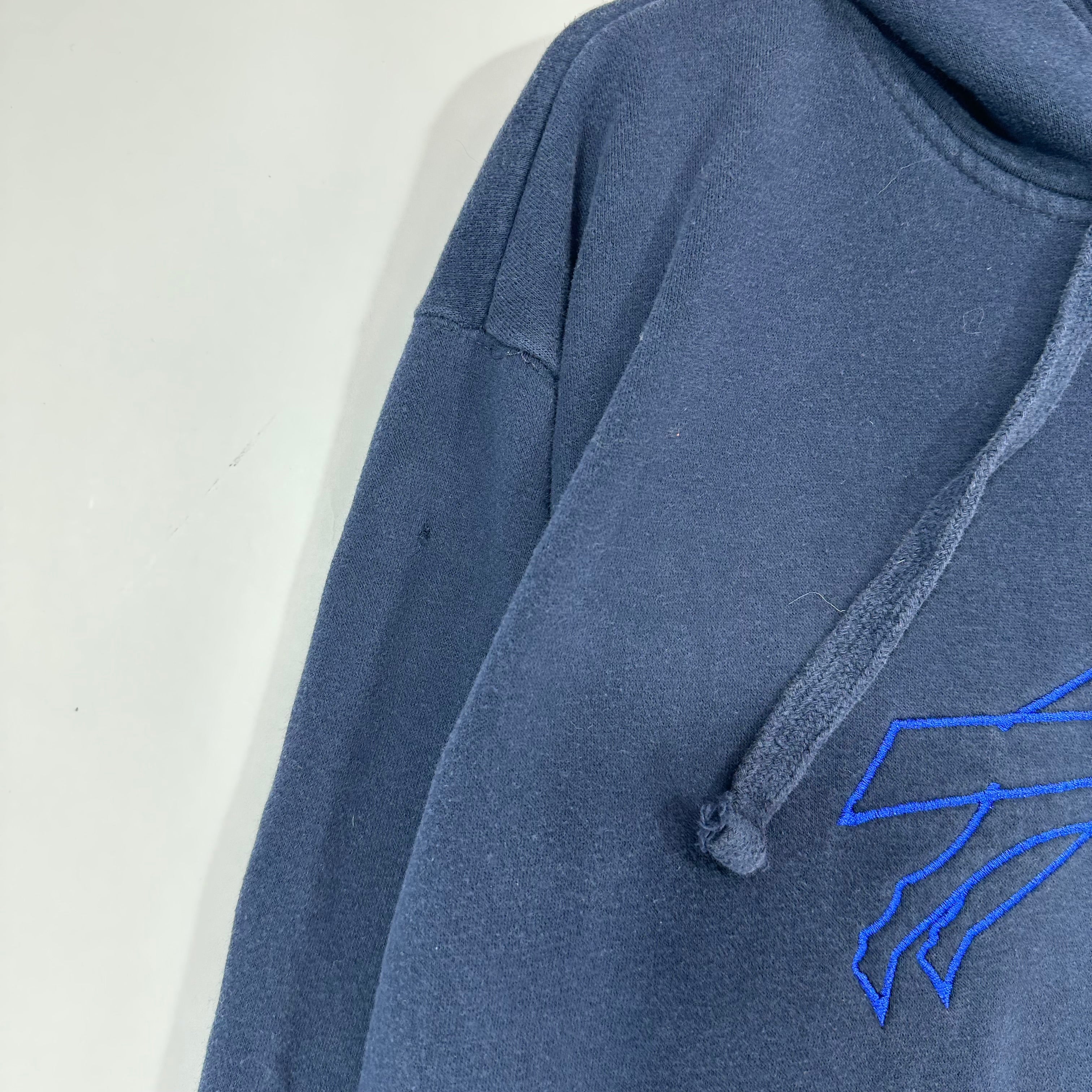 Vintage Buffalo Bills Embroidered Hoodie Sweatshirt Small