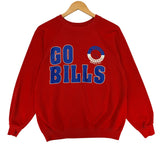 Vintage Buffalo Bills La Nova Pizzeria Crewneck Sweatshirt Medium